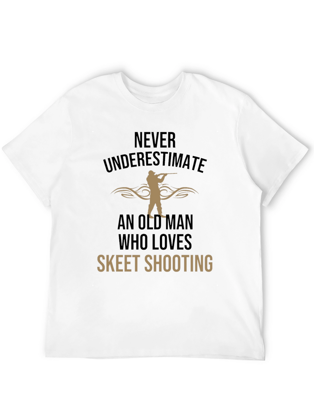Skeet Shooting Old Man T-Shirt