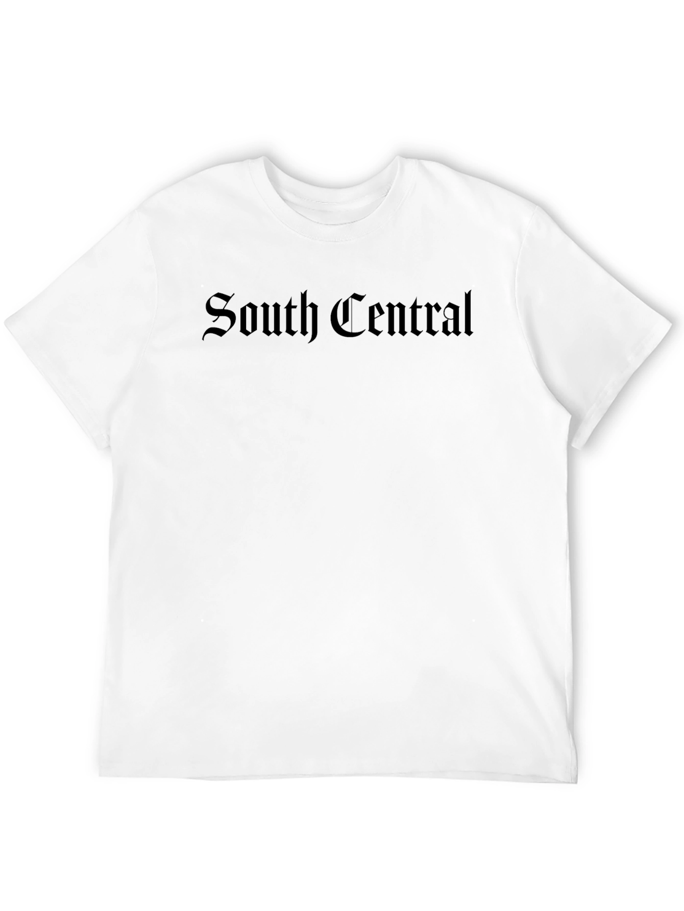 South Central Black T-Shirt - Classic Design