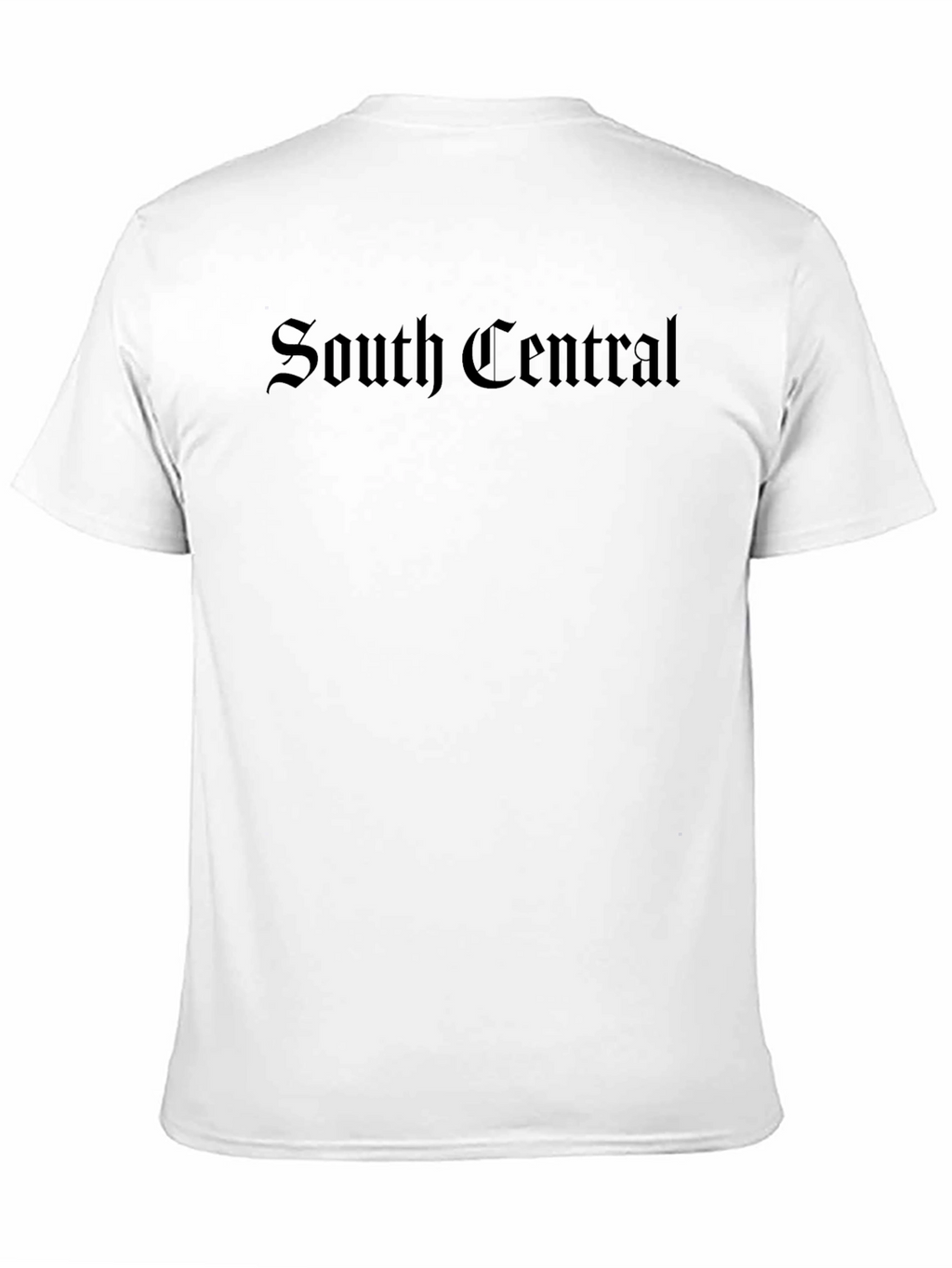South Central Black T-Shirt - Classic Design
