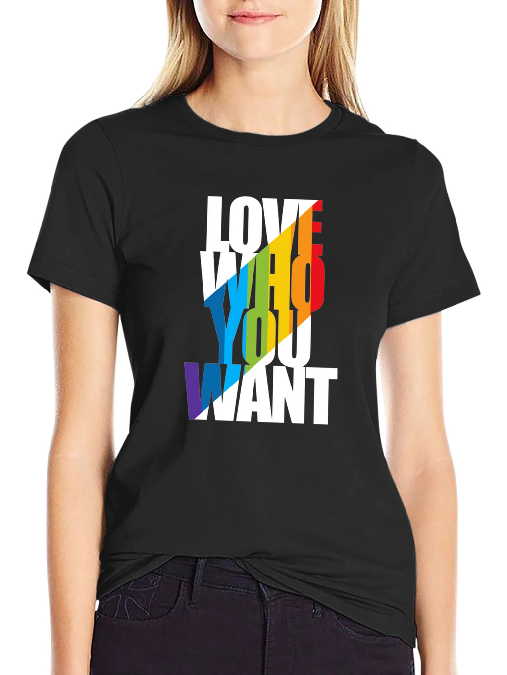 Love Who You Want LGBT Pride T-Shirt