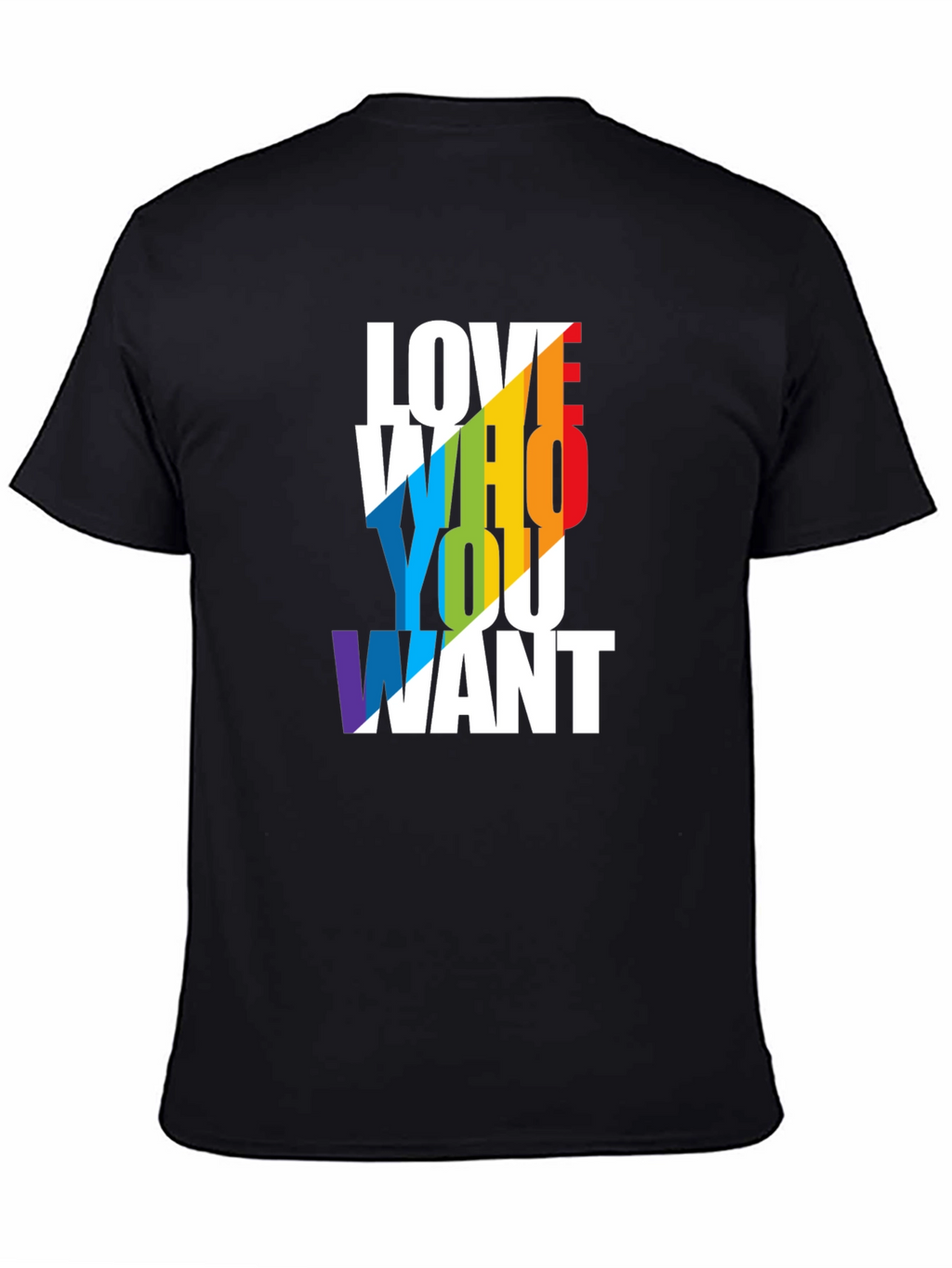 Love Who You Want LGBT Pride T-Shirt