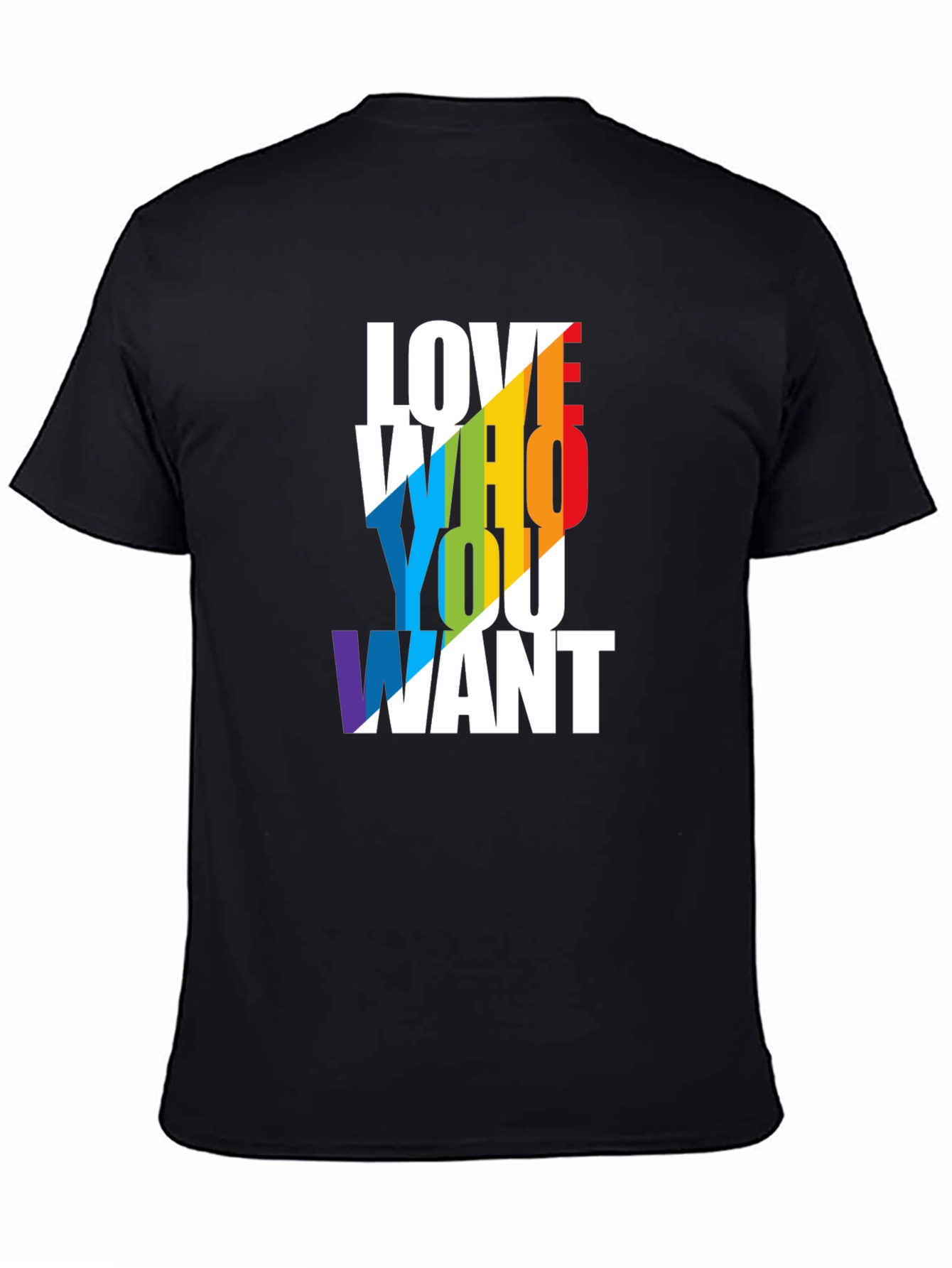 Love Who You Want LGBT Pride T-Shirt