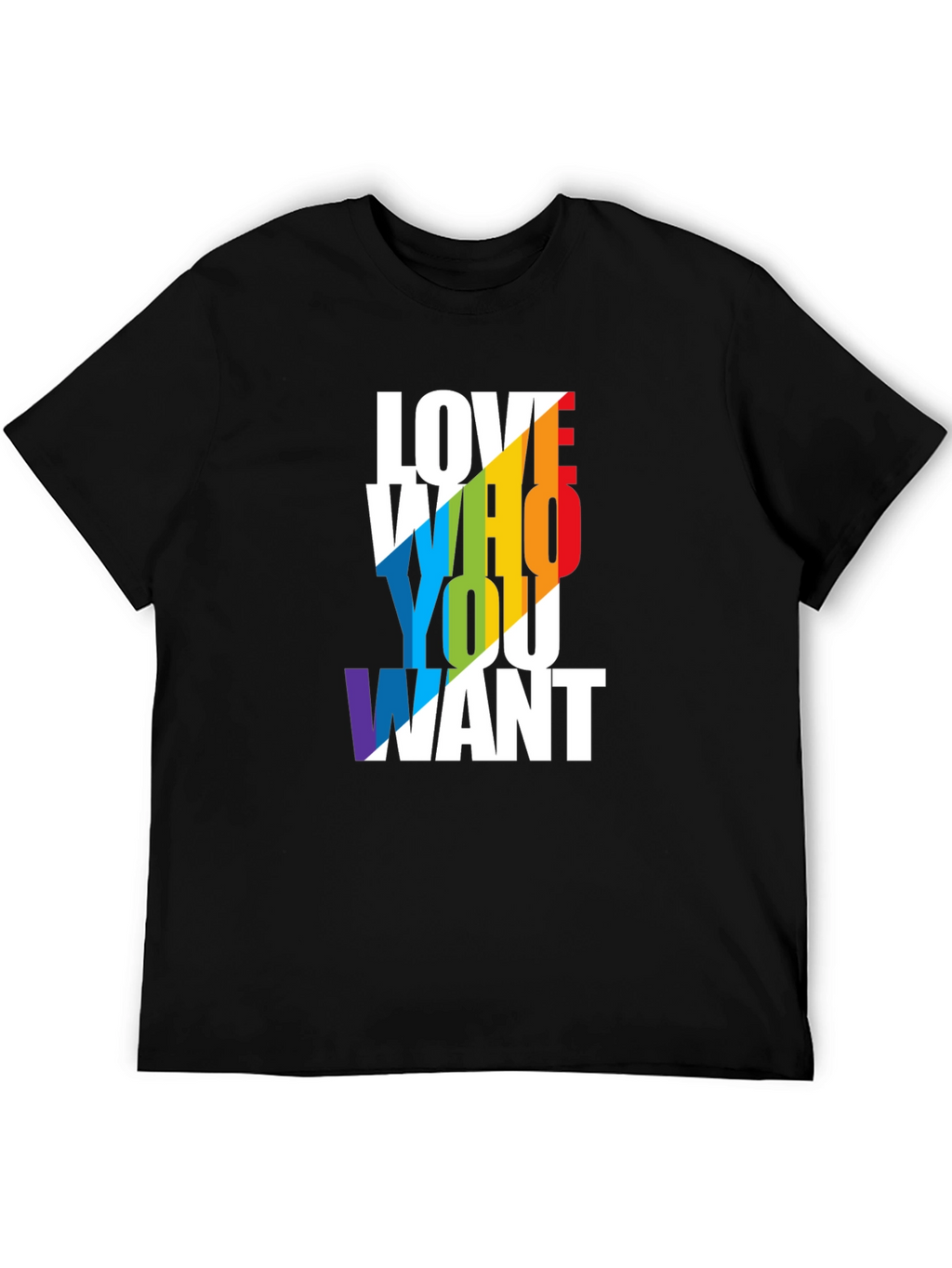 Love Who You Want LGBT Pride T-Shirt