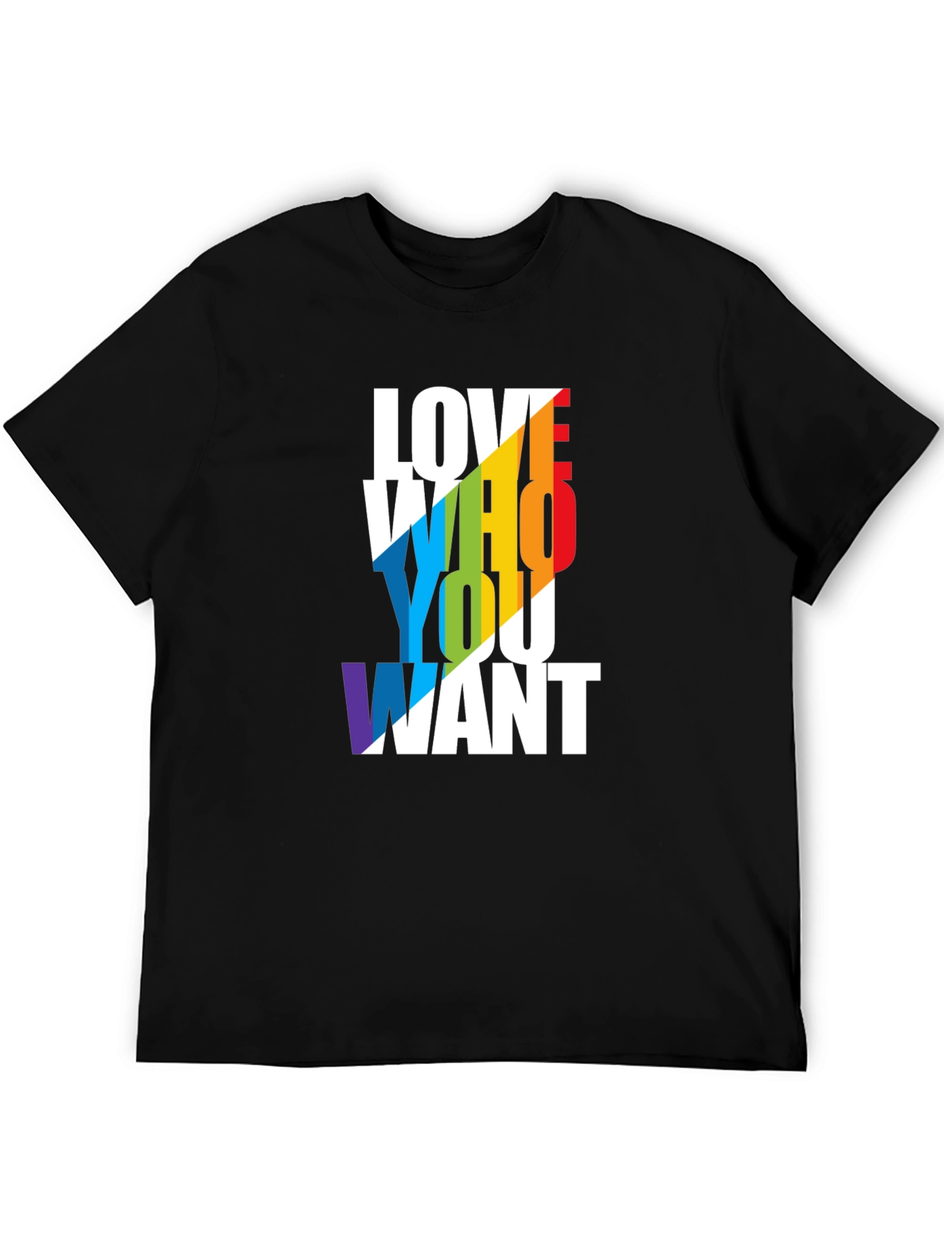 Love Who You Want LGBT Pride T-Shirt