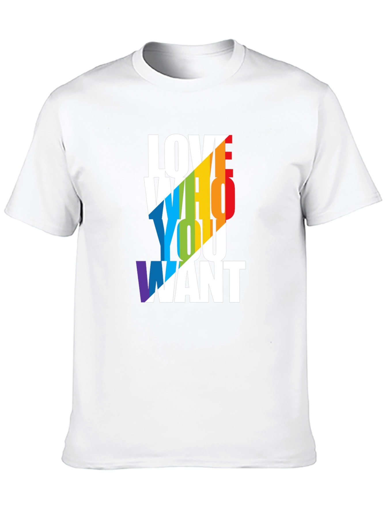 Love Who You Want LGBT Pride T-Shirt