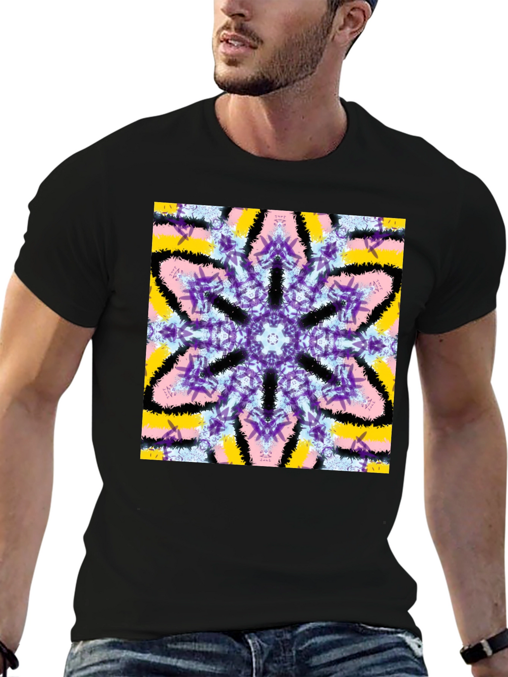 Kaleidoscope Pattern T-Shirt