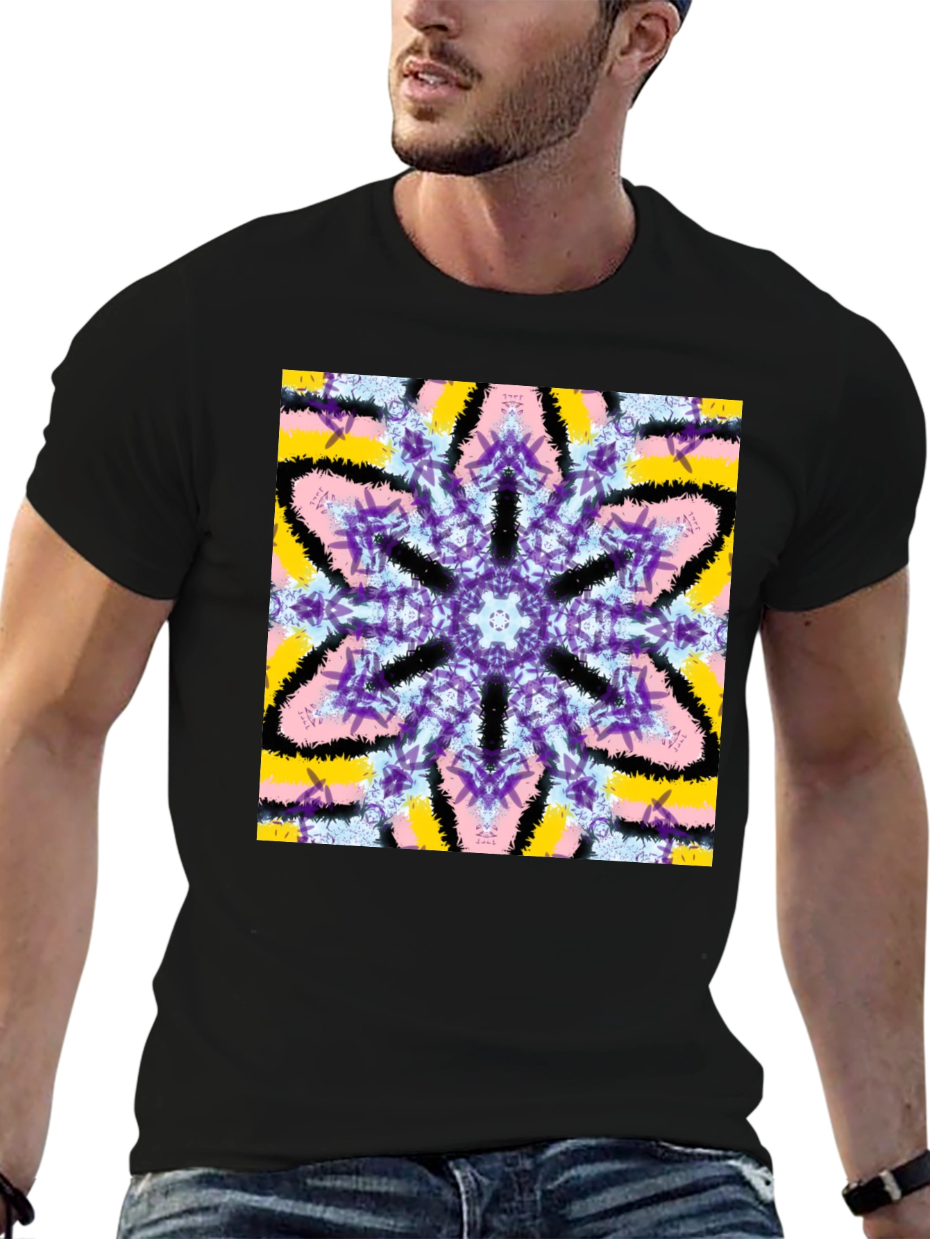 Kaleidoscope Pattern T-Shirt