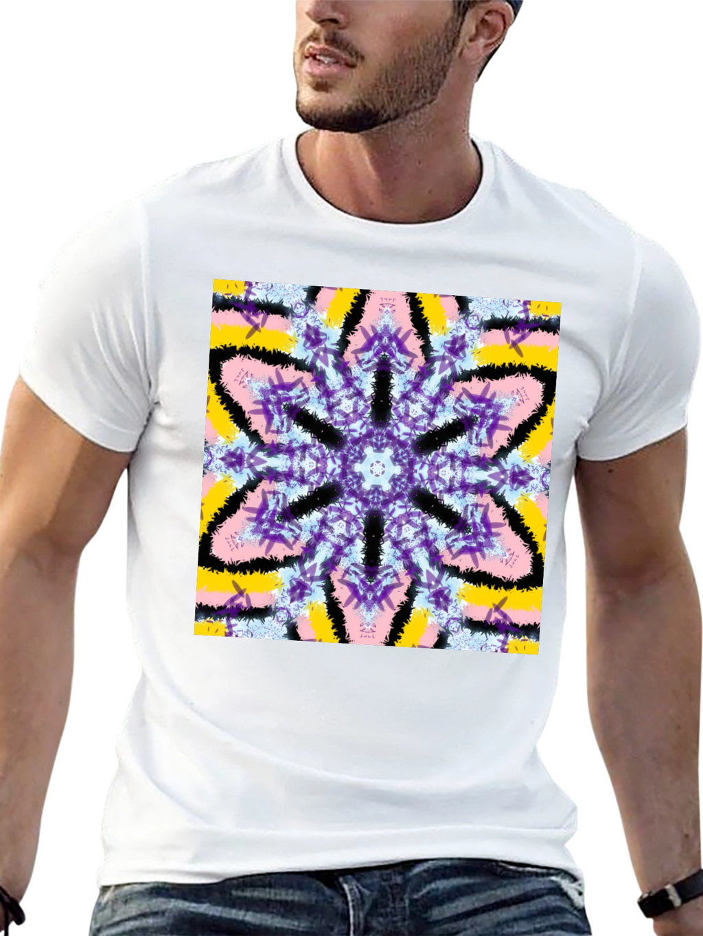 Kaleidoscope Pattern T-Shirt