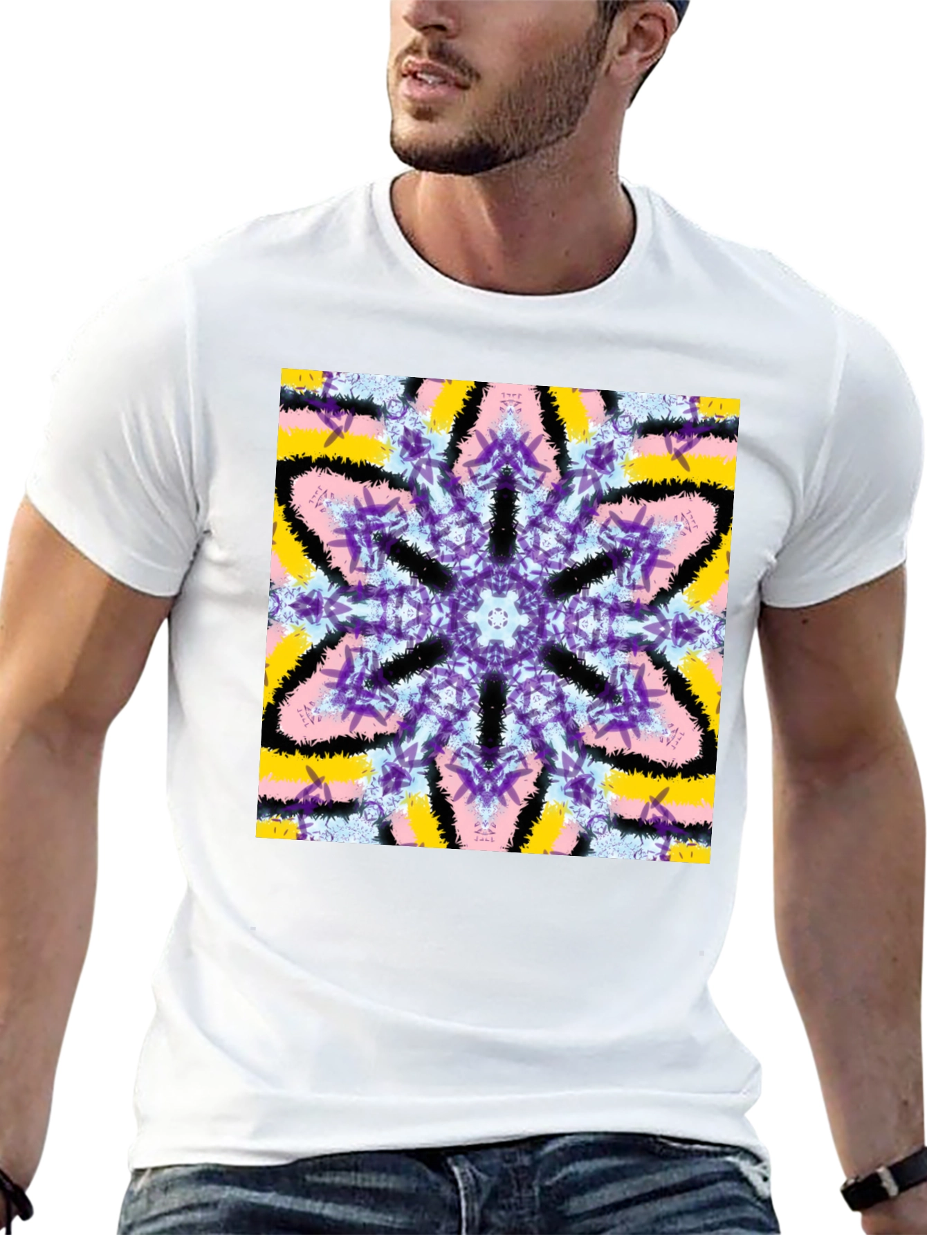 Kaleidoscope Pattern T-Shirt