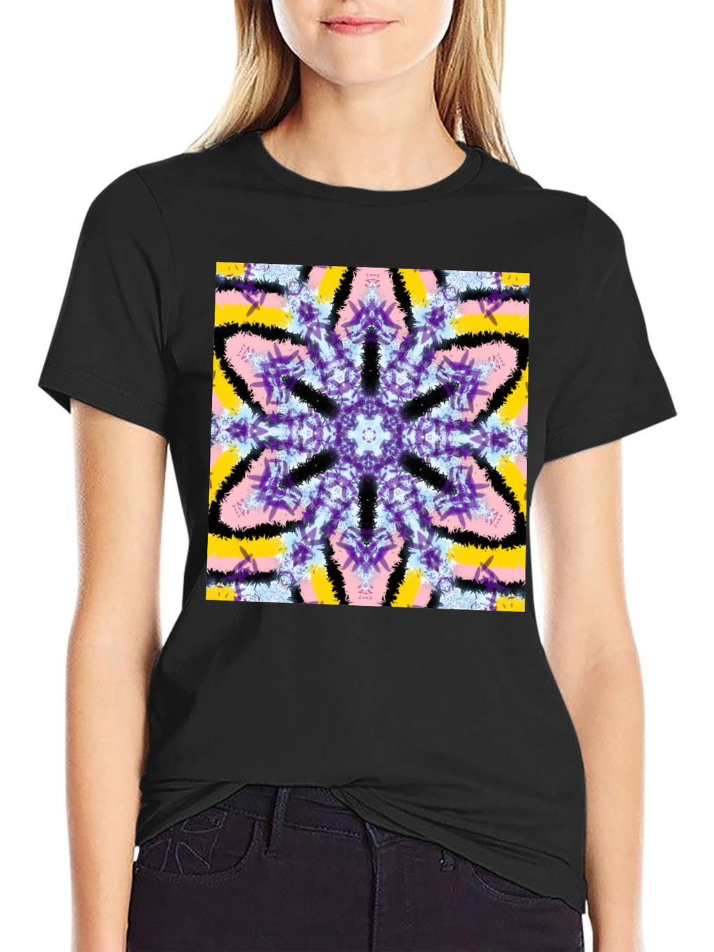 Kaleidoscope Pattern T-Shirt