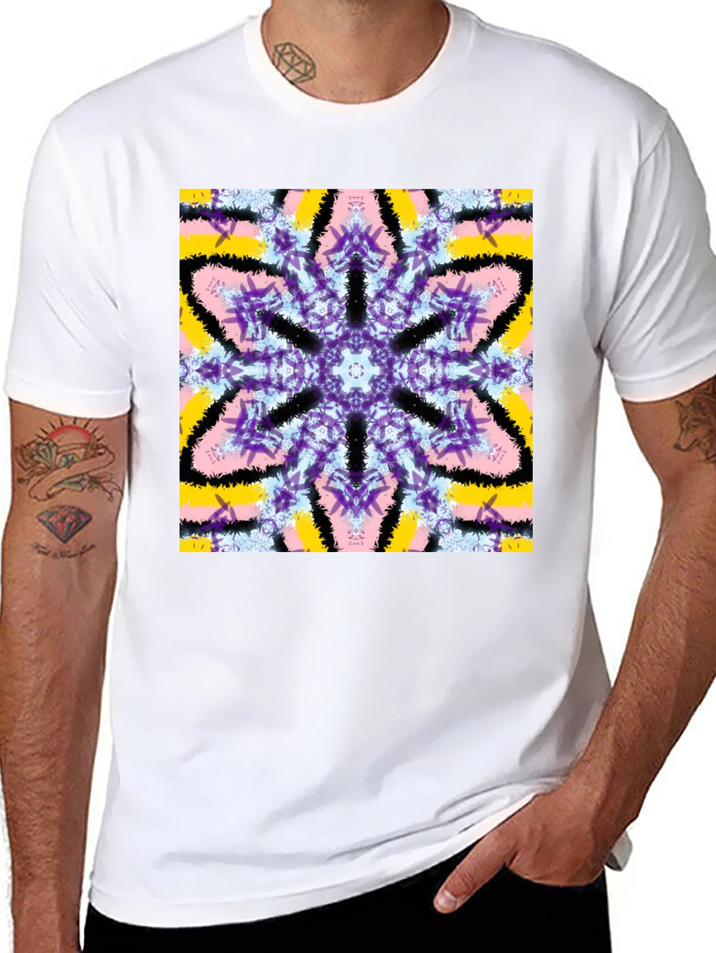 Kaleidoscope Pattern T-Shirt