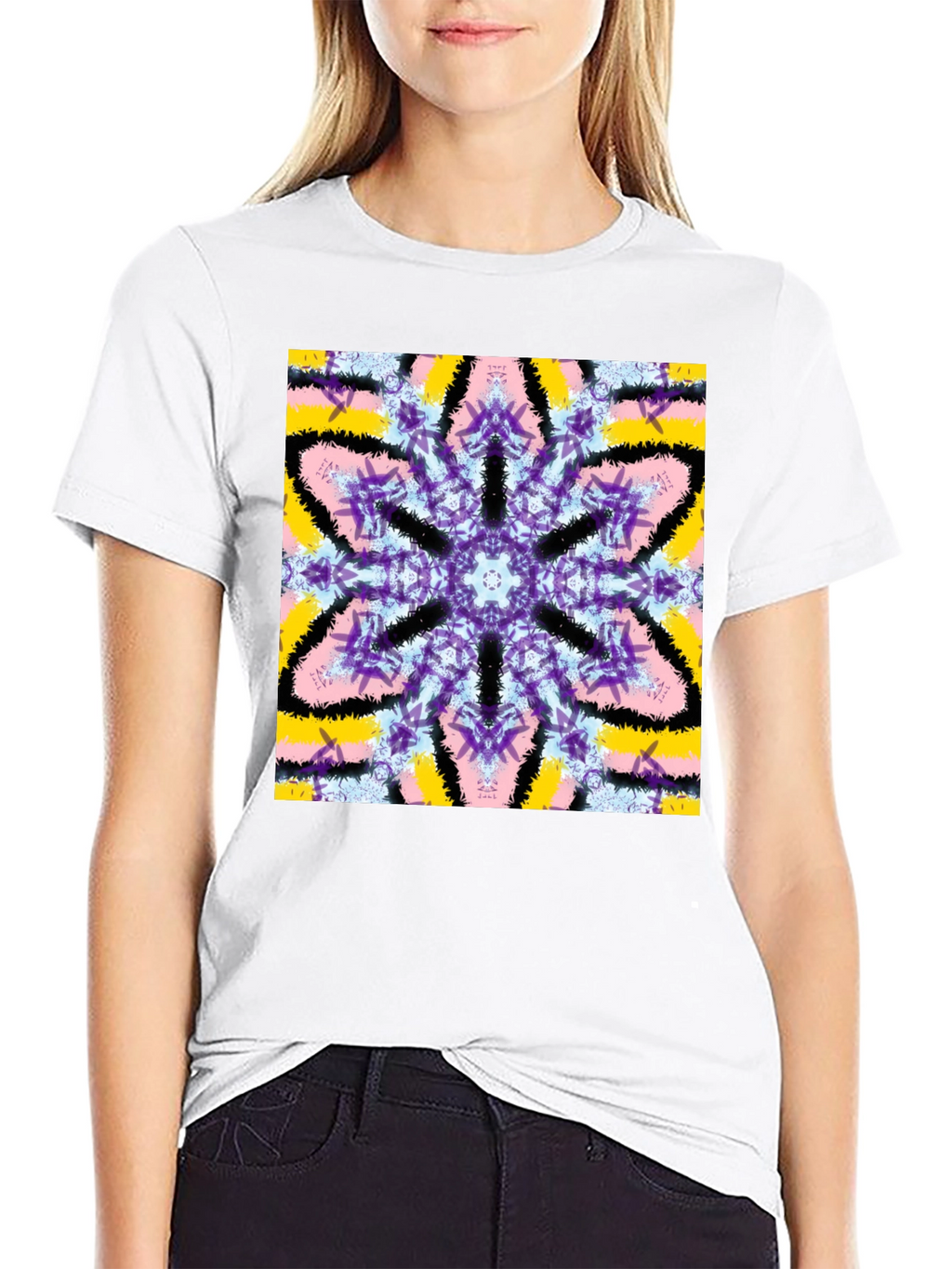 Kaleidoscope Pattern T-Shirt