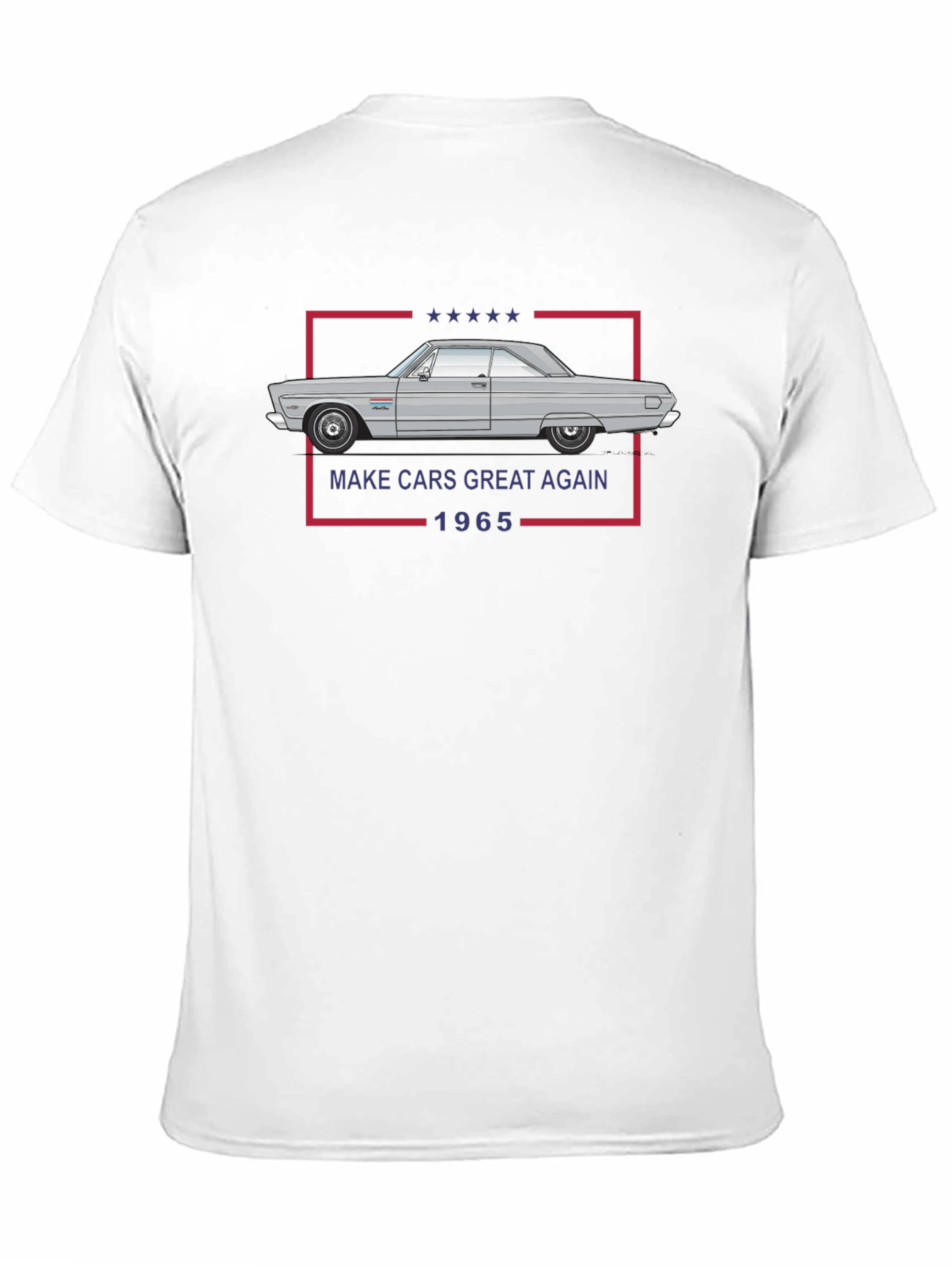 Make Cars Great Again 1965 Black T-Shirt