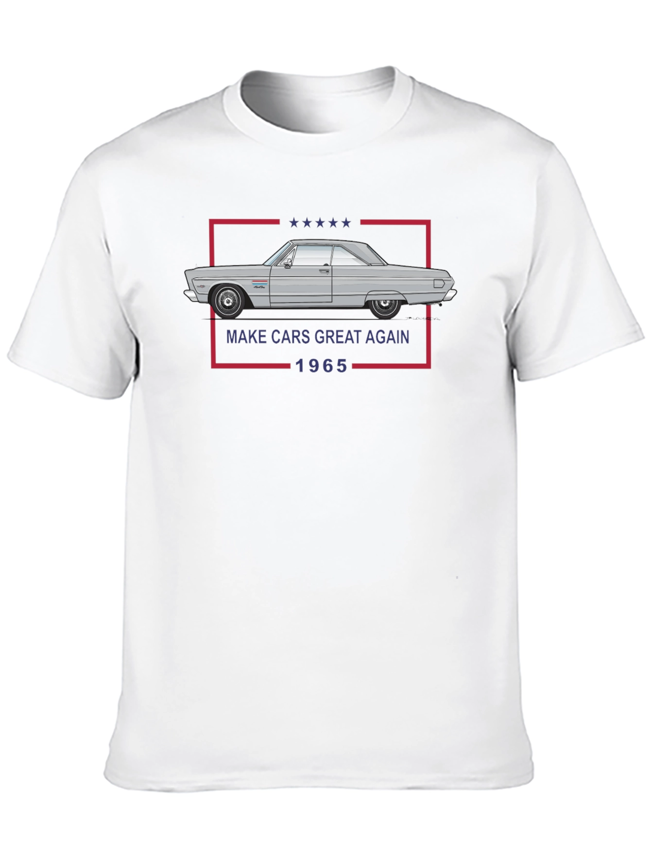 Make Cars Great Again 1965 Black T-Shirt