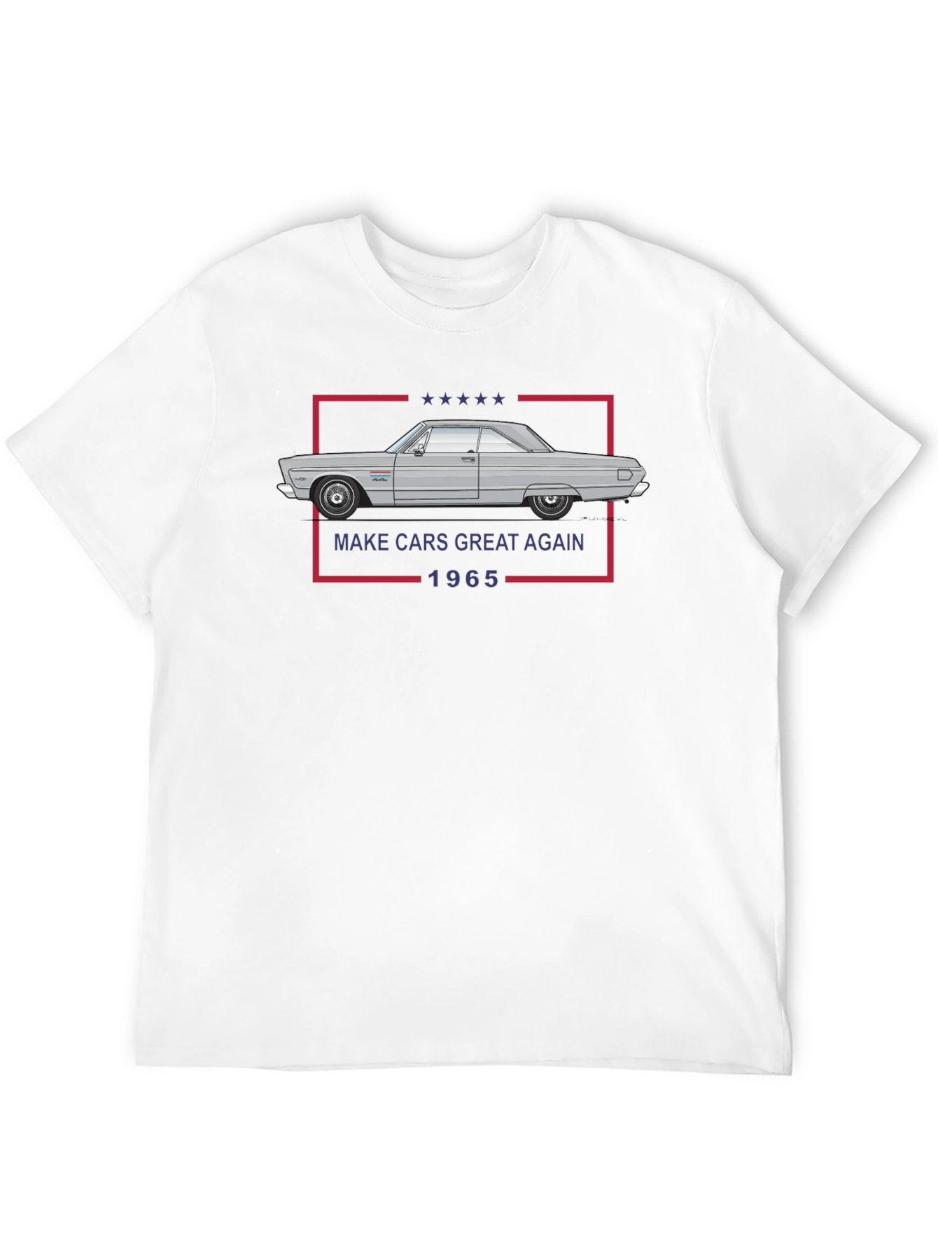 Make Cars Great Again 1965 Black T-Shirt