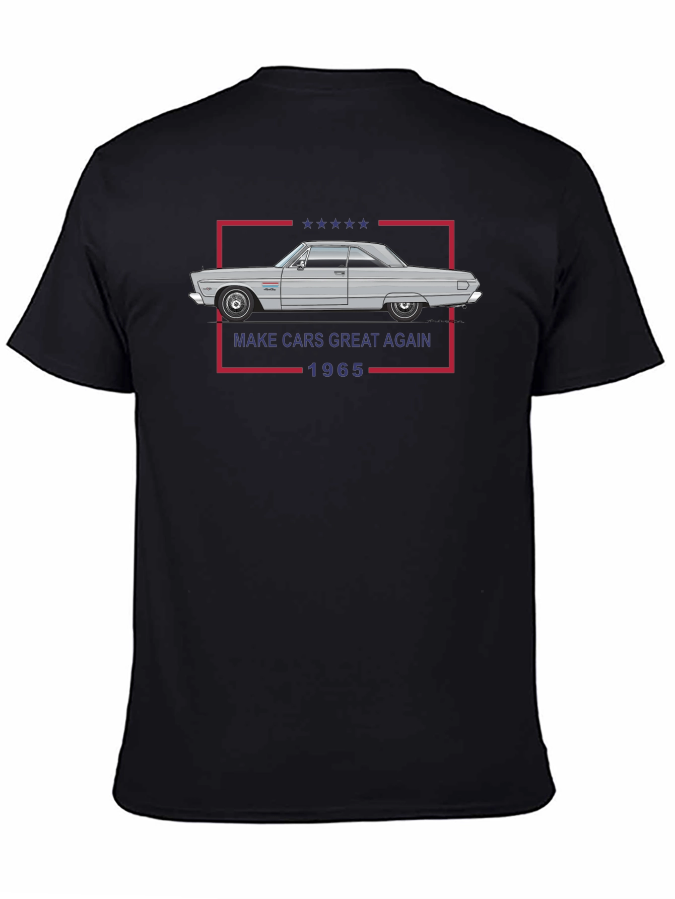 Make Cars Great Again 1965 Black T-Shirt