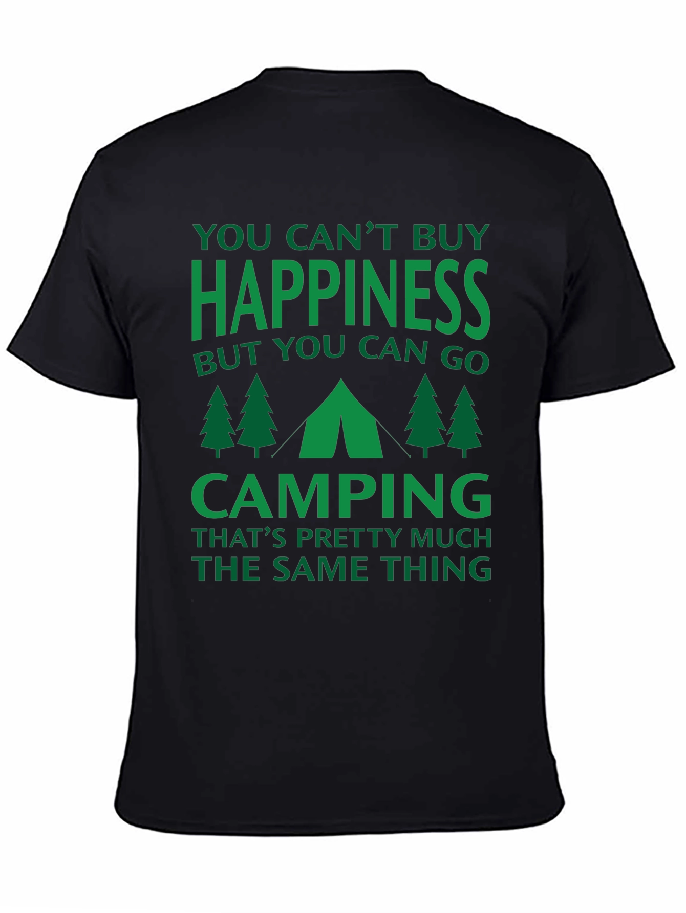 Camping Happiness Graphic Tee