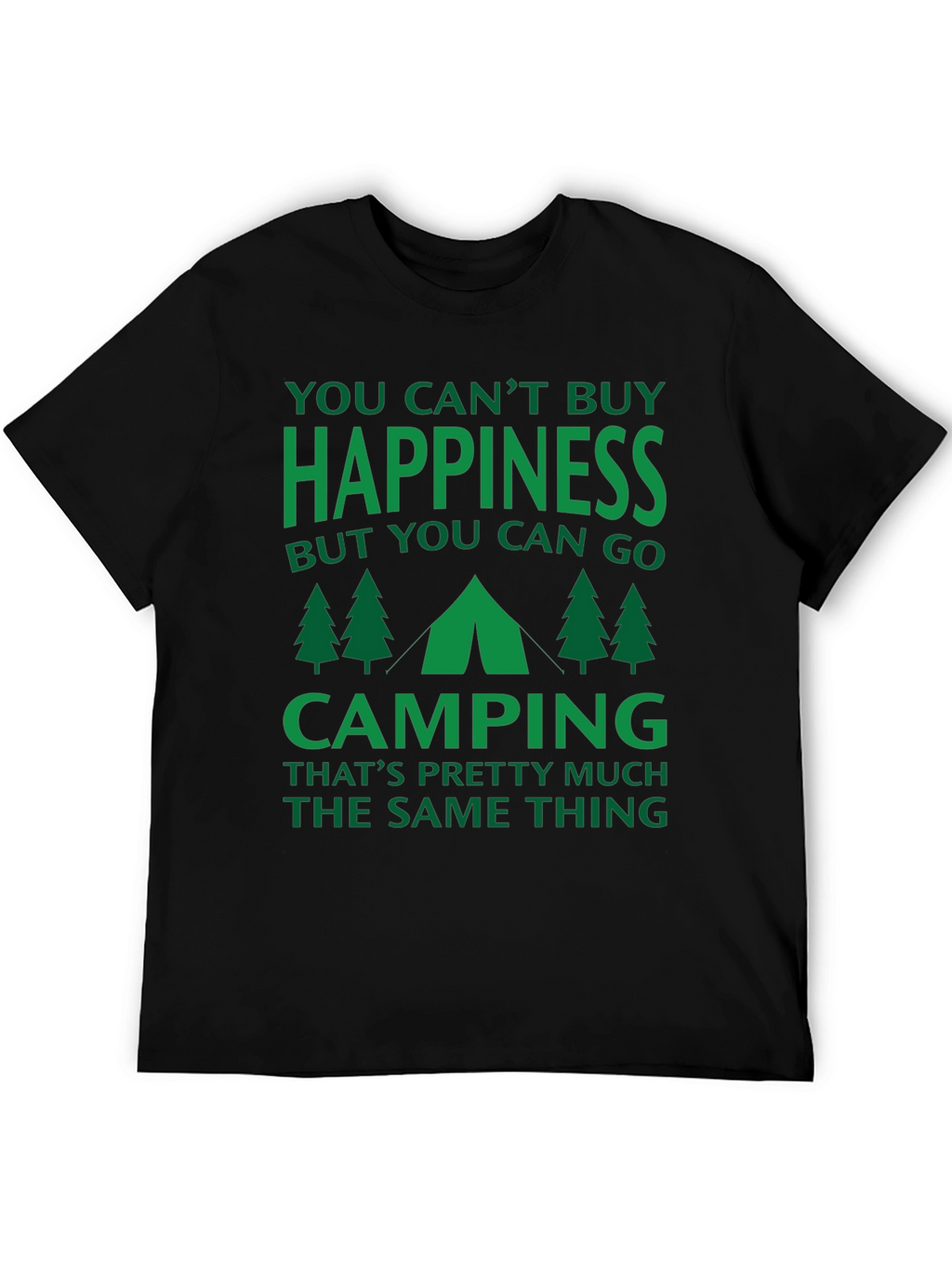Camping Happiness Graphic Tee