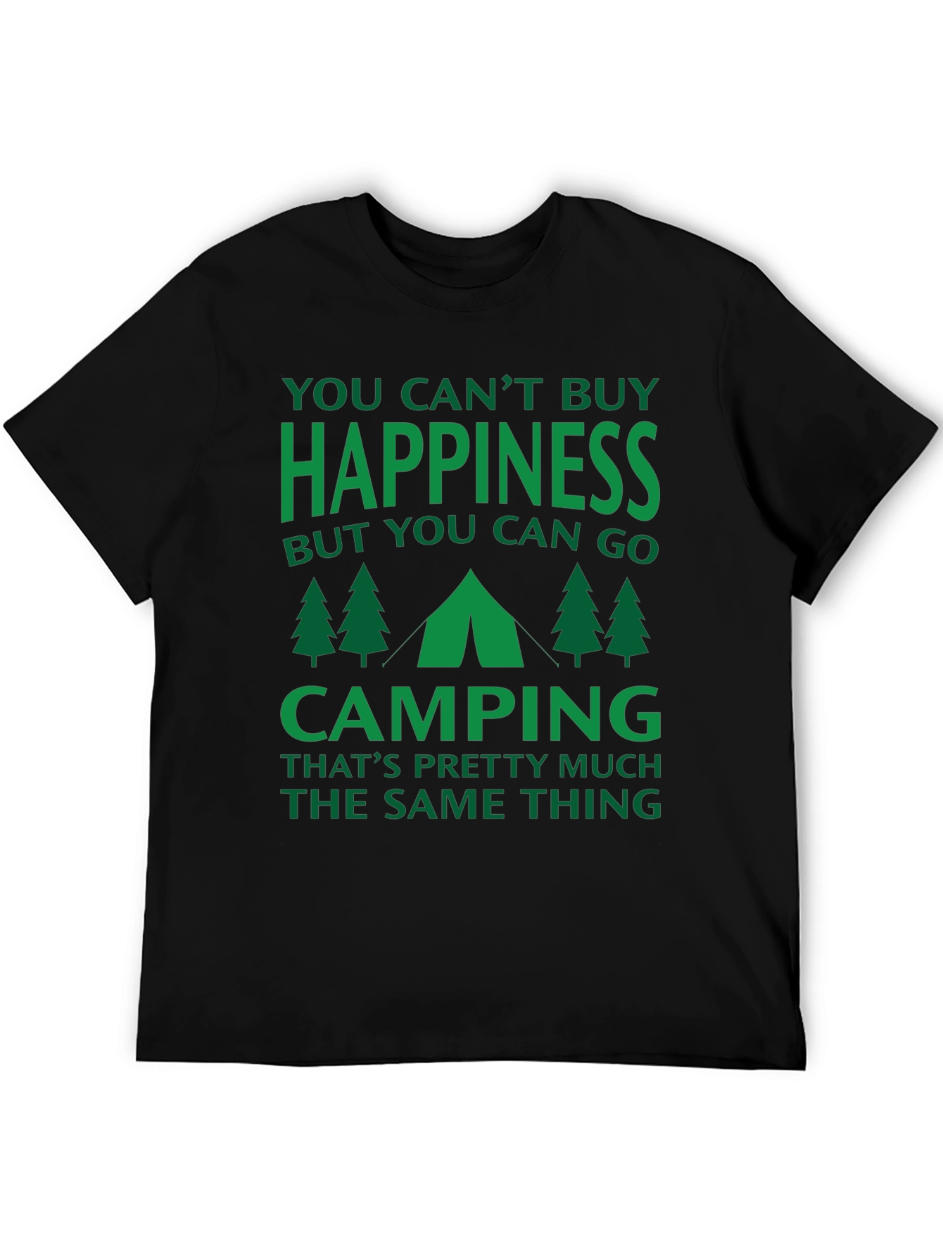 Camping Happiness Graphic Tee