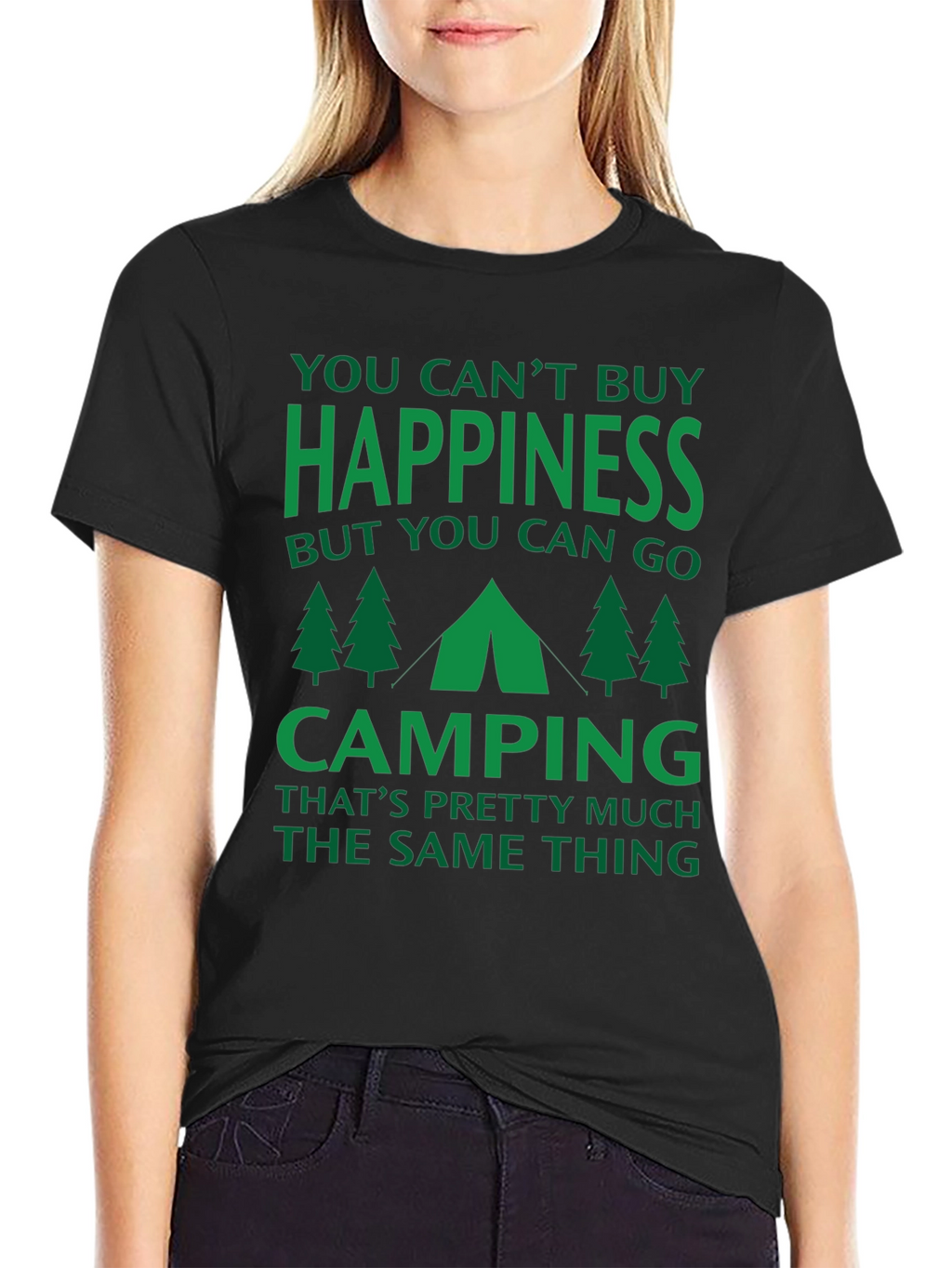 Camping Happiness Graphic Tee