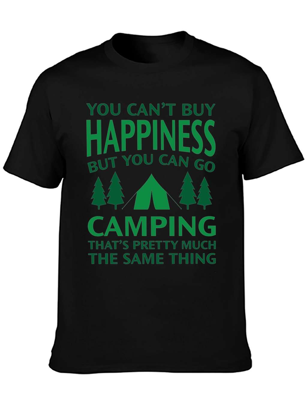 Camping Happiness Graphic Tee