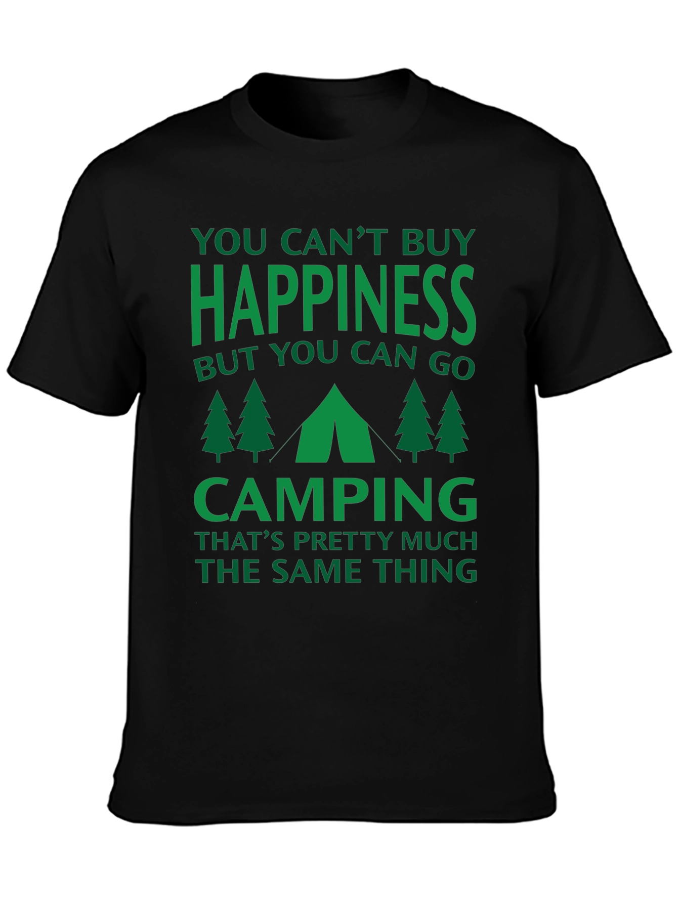 Camping Happiness Graphic Tee