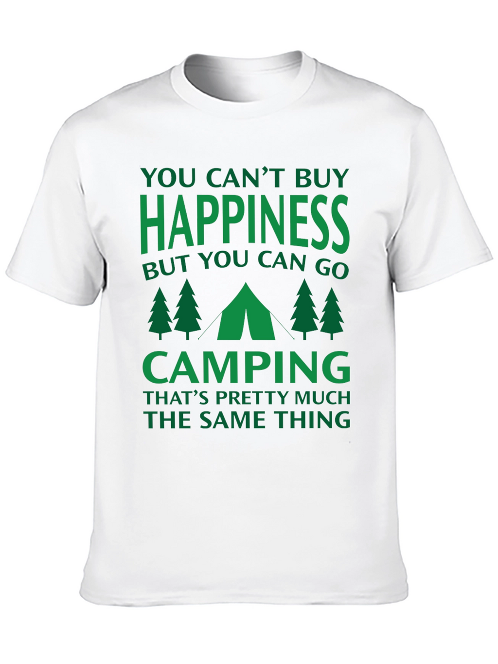 Camping Happiness Graphic Tee