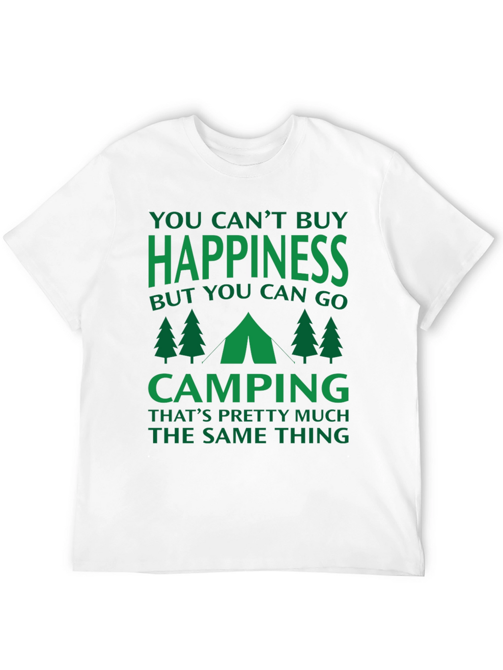 Camping Happiness Graphic Tee