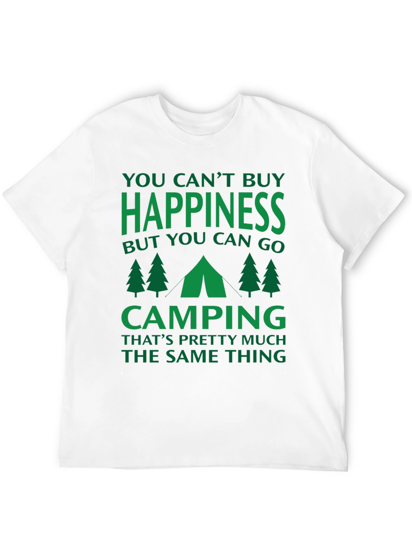 Camping Happiness Graphic Tee