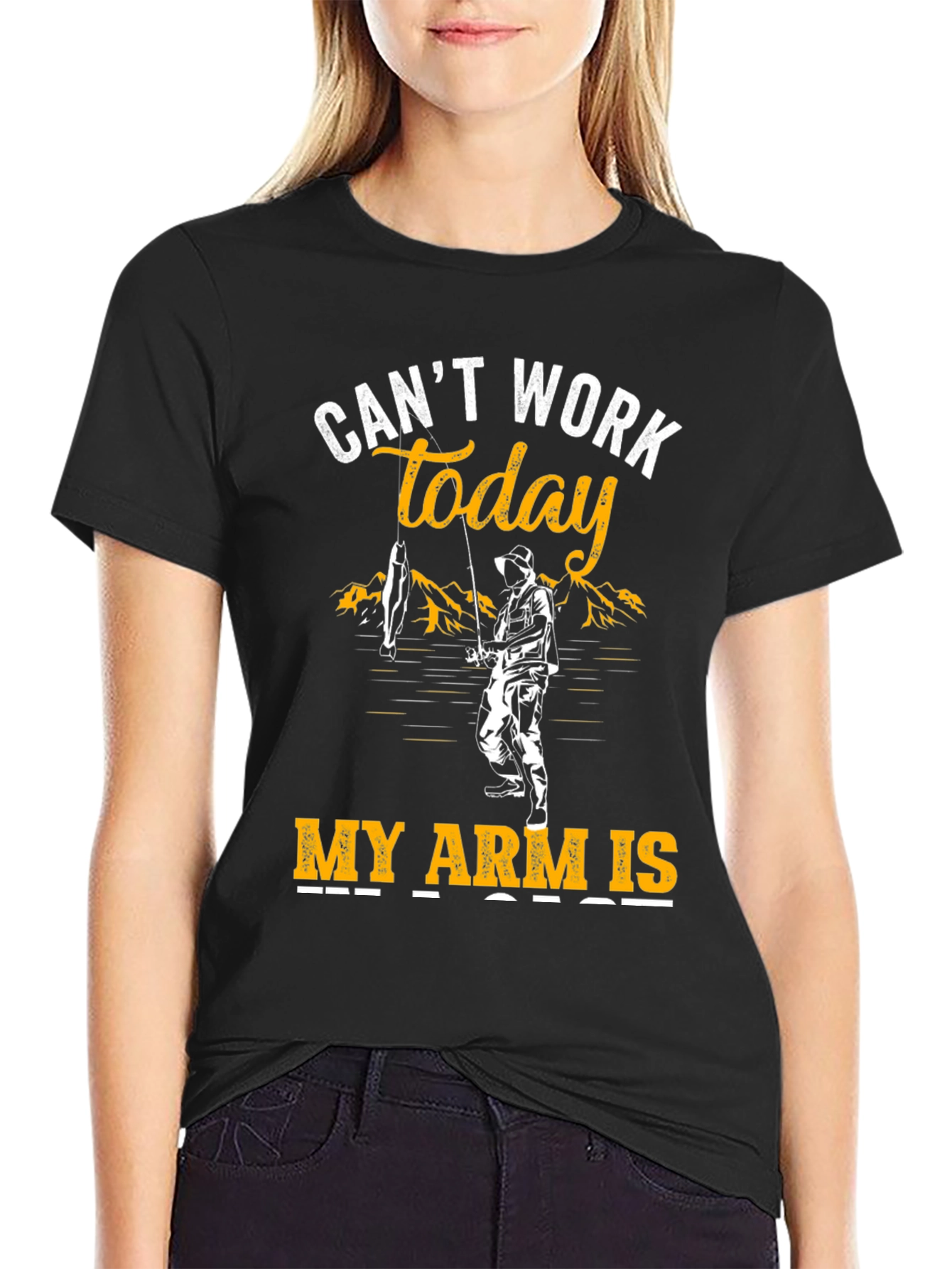 Cant Work Today Fishing T-Shirt