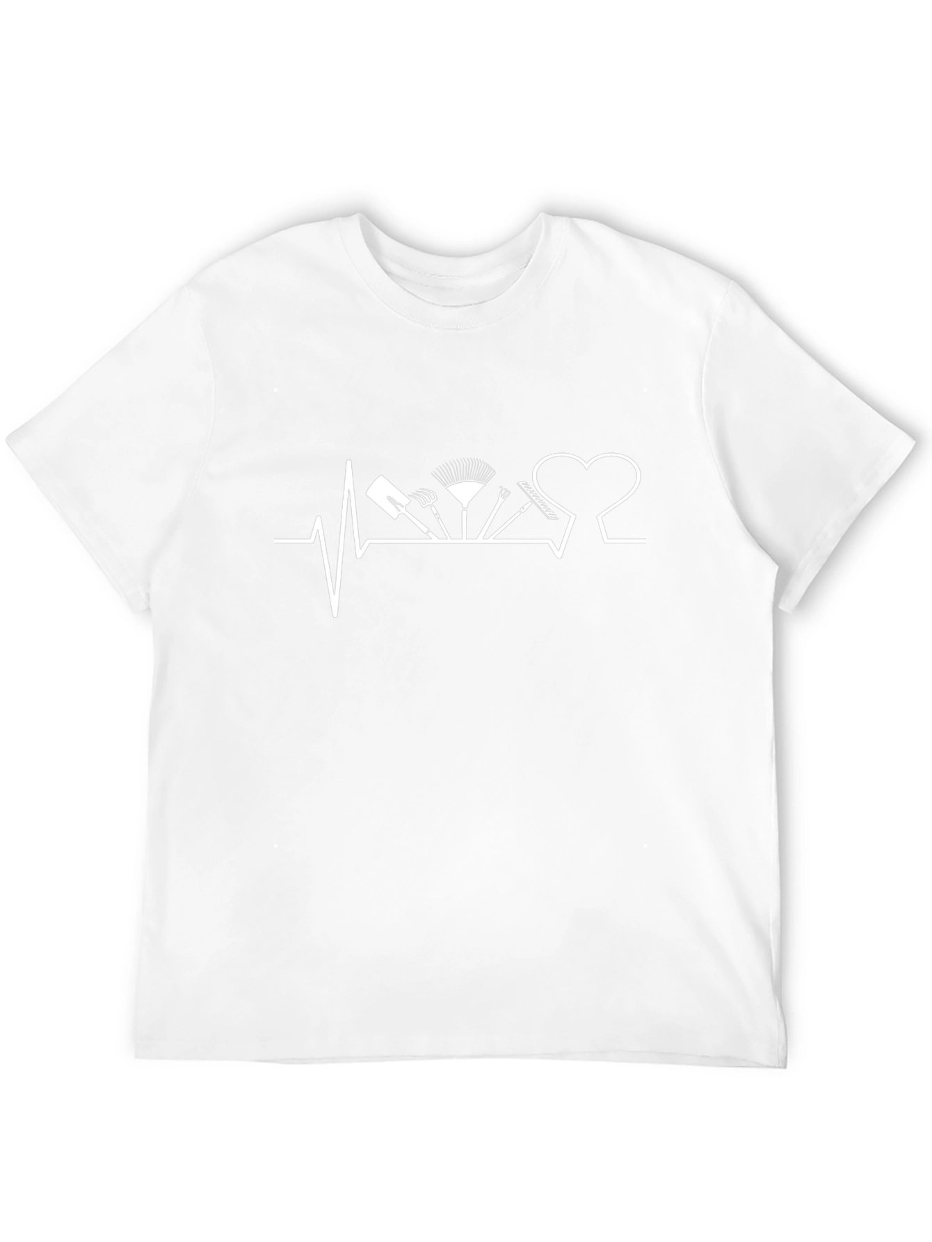 Gardening Heartbeat T-Shirt