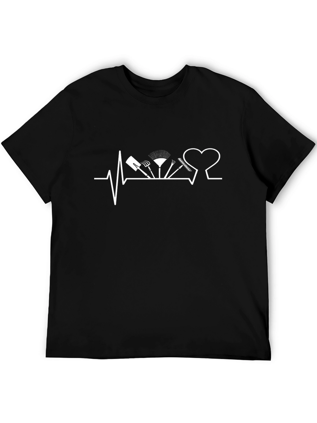 Gardening Heartbeat T-Shirt