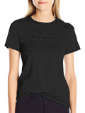 Sound of Silence Black Graphic Tee