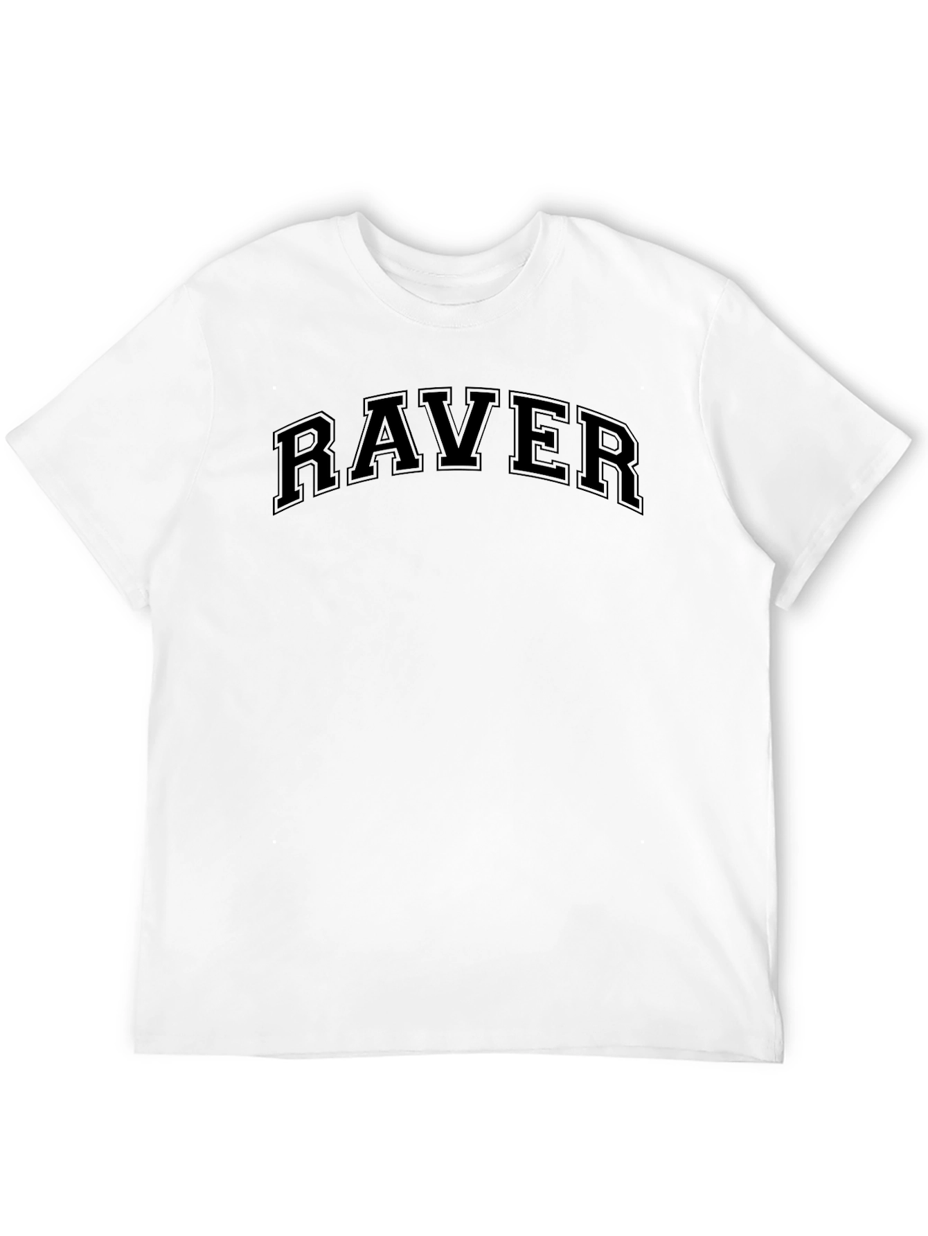 Black Raver Crewneck T-Shirt