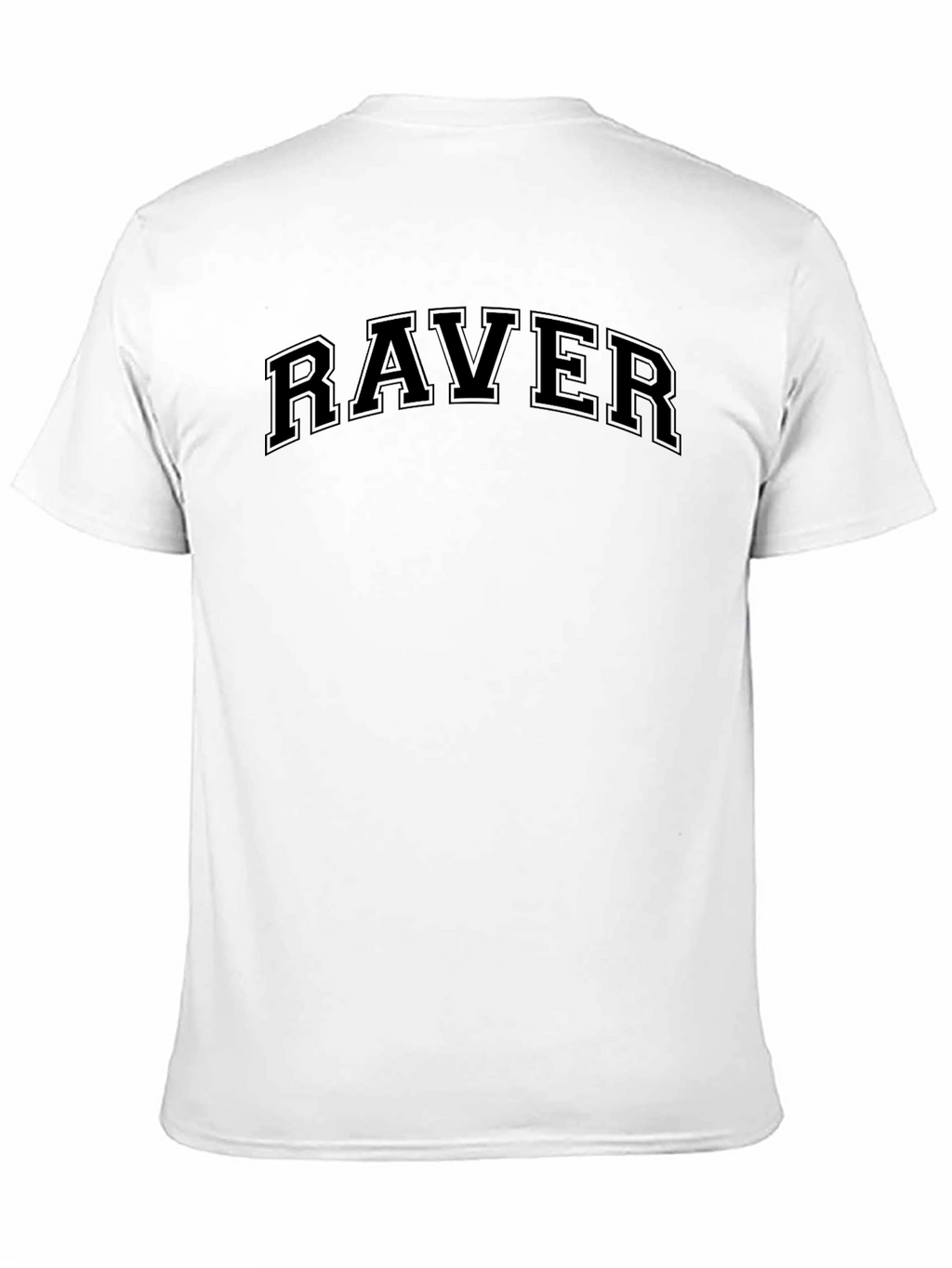 Black Raver Crewneck T-Shirt