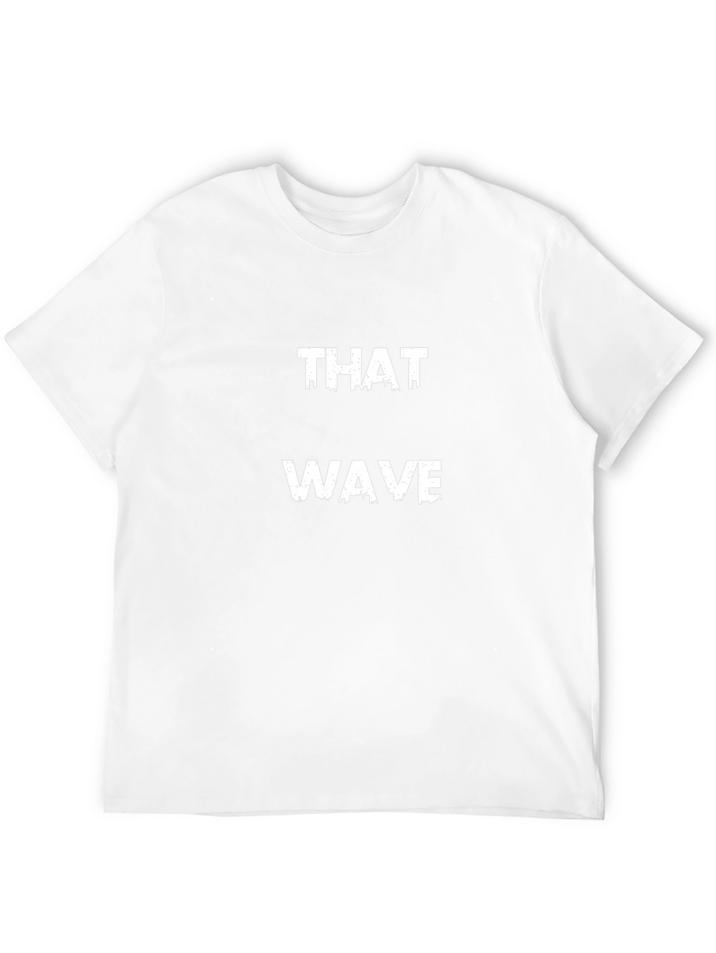 That Wave Mens Black Graphic Tee