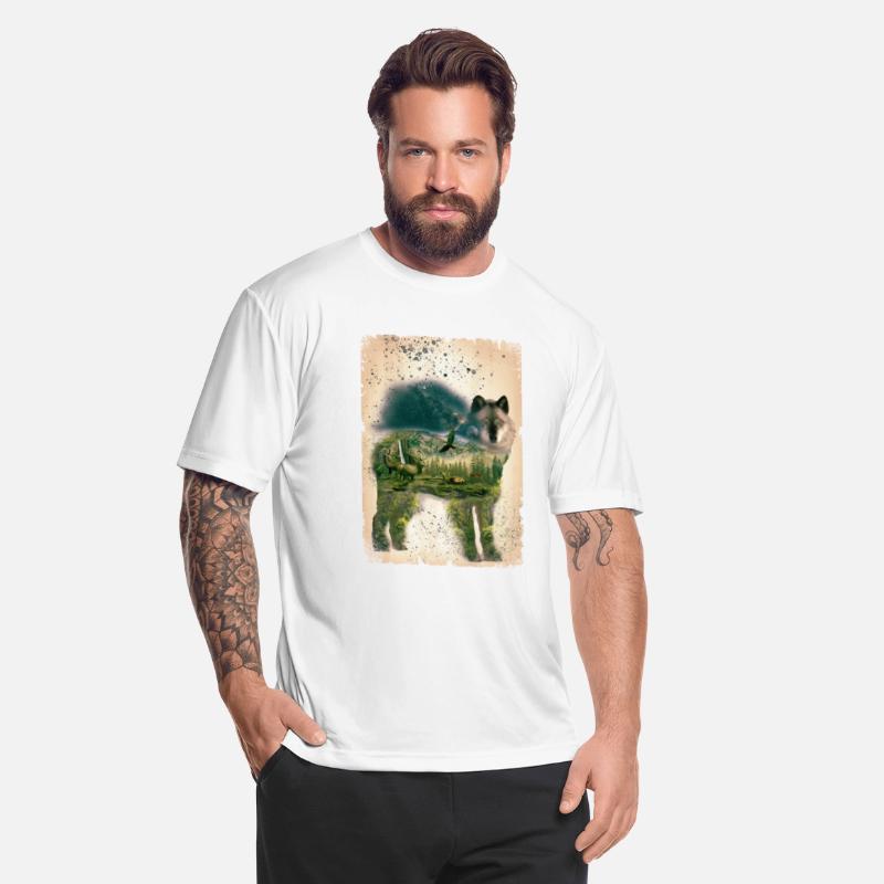 Fantasy Wolf Nature Mystical Forest Animal