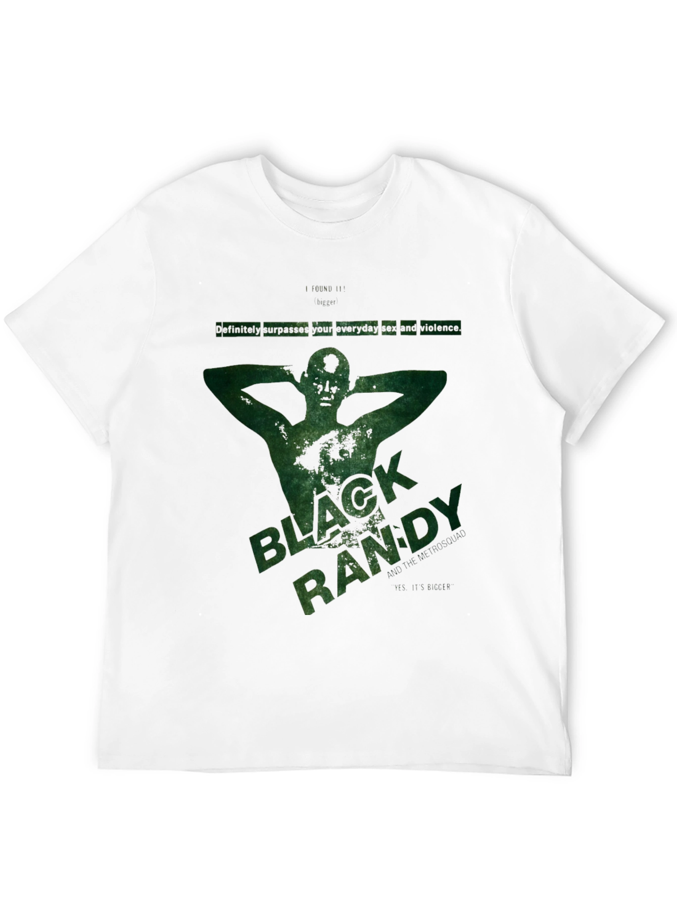 Black Randy Graphic Tee - Metro Squad - I Found It