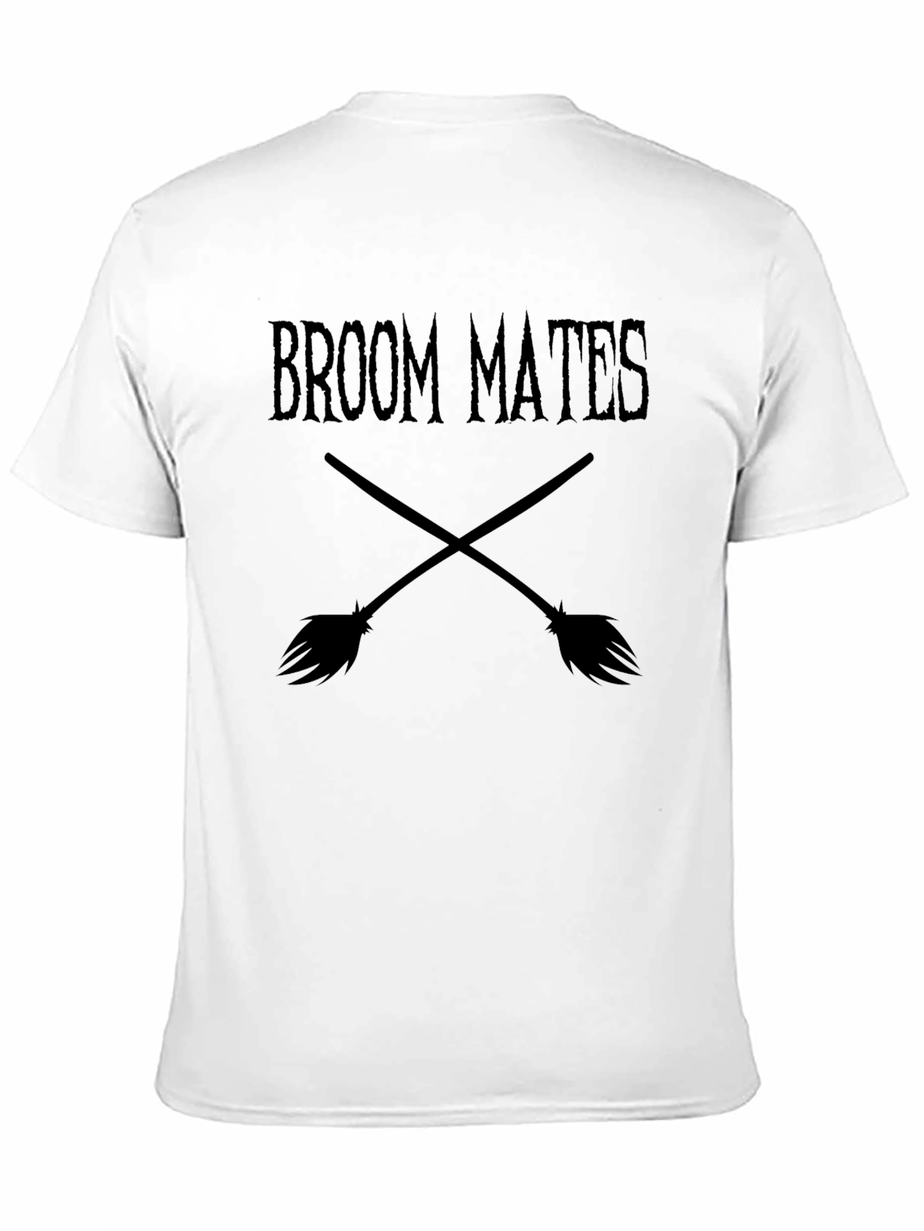 Broom Mates Graphic T-Shirt - Black
