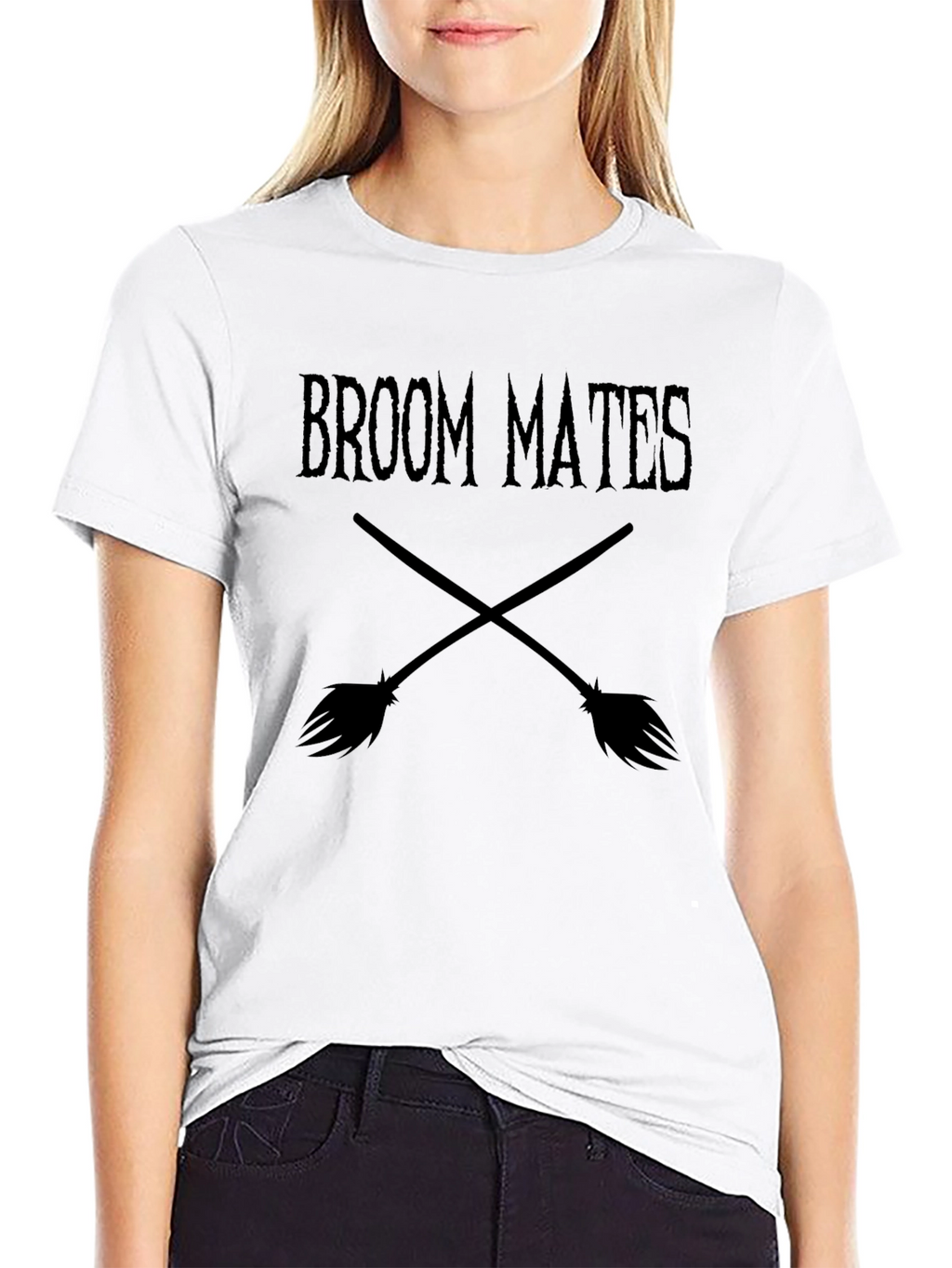 Broom Mates Graphic T-Shirt - Black