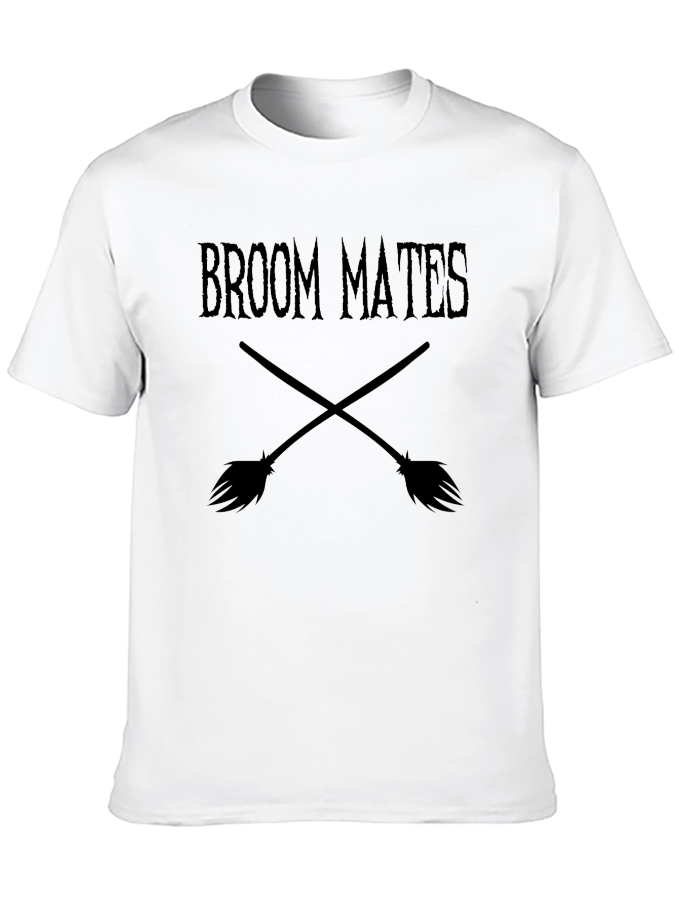 Broom Mates Graphic T-Shirt - Black
