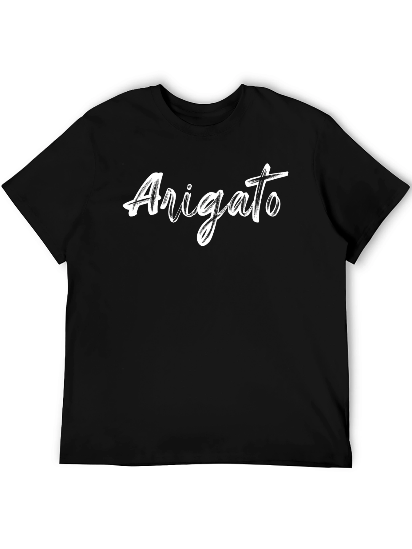 Arigato Graphic T-Shirt - Casual Style