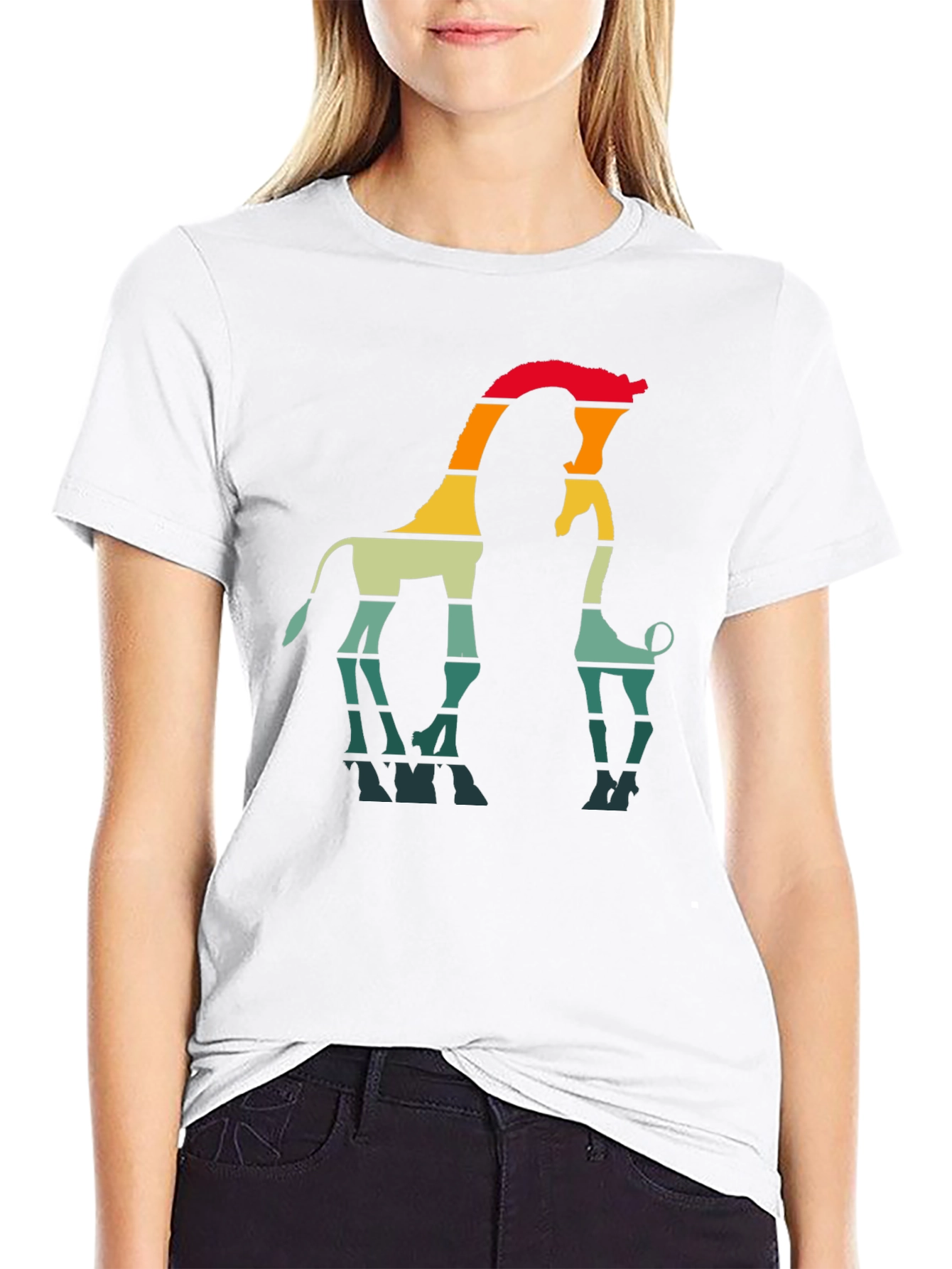 Retro Giraffe T-Shirt