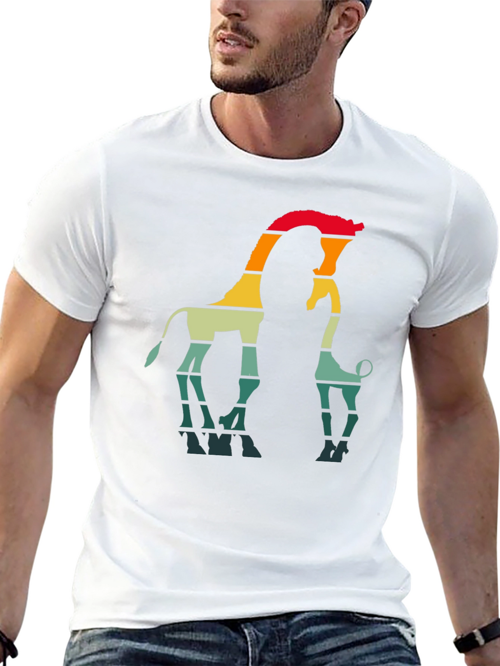 Retro Giraffe T-Shirt
