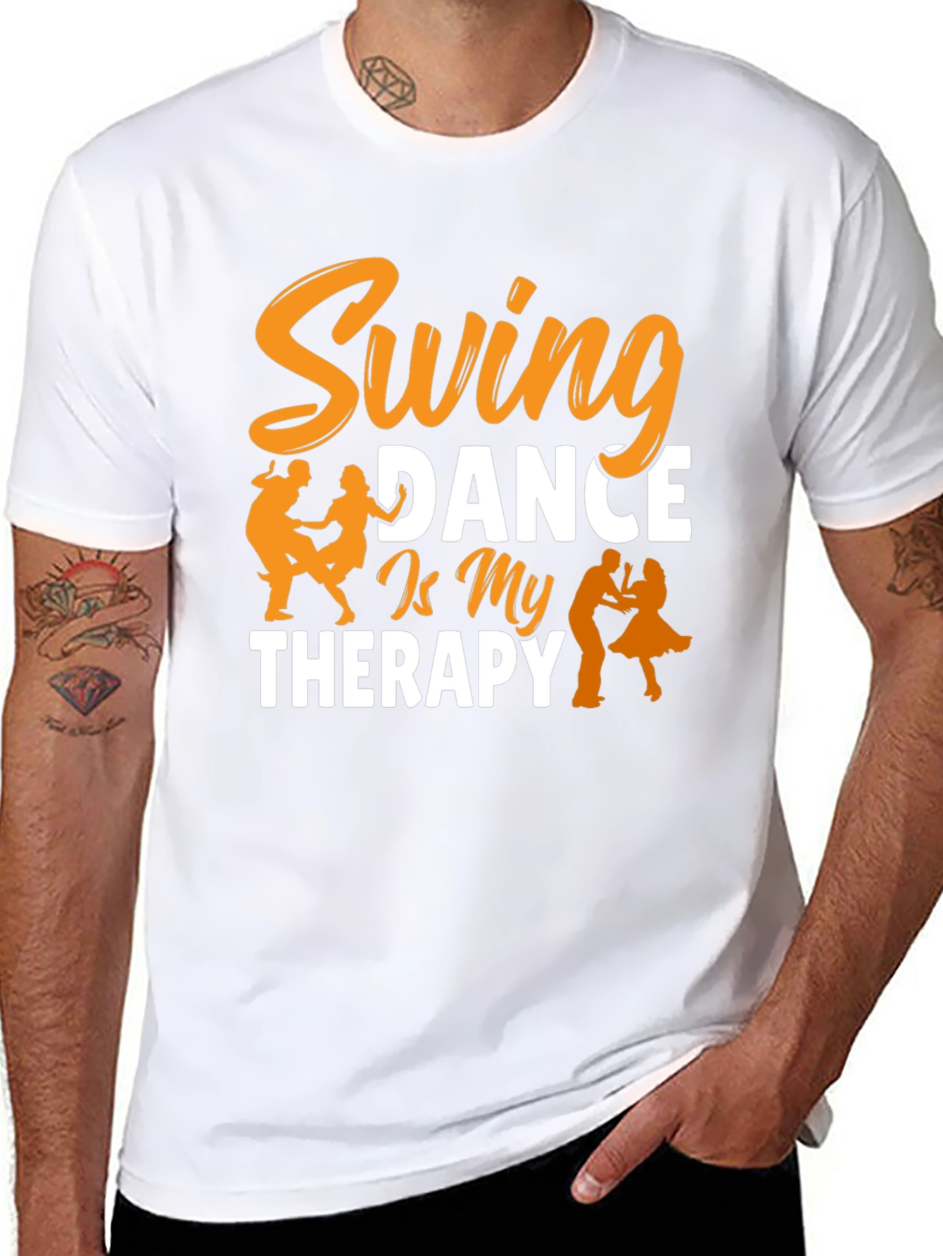 Swing Dance Therapy T-Shirt - Stylish Comfort