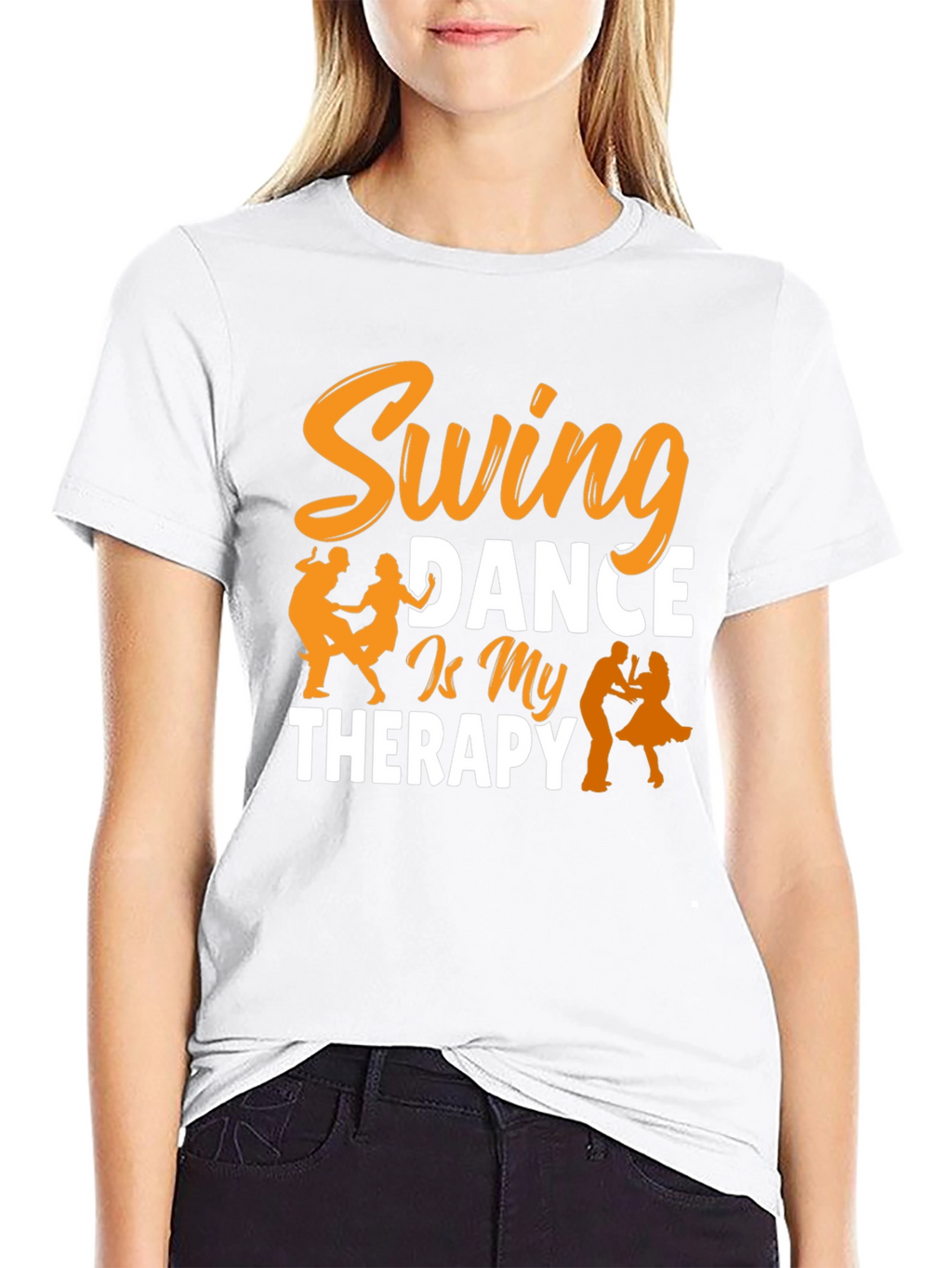 Swing Dance Therapy T-Shirt - Stylish Comfort