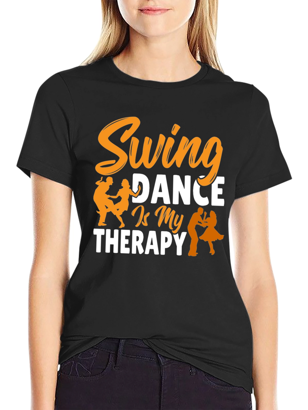 Swing Dance Therapy T-Shirt - Stylish Comfort