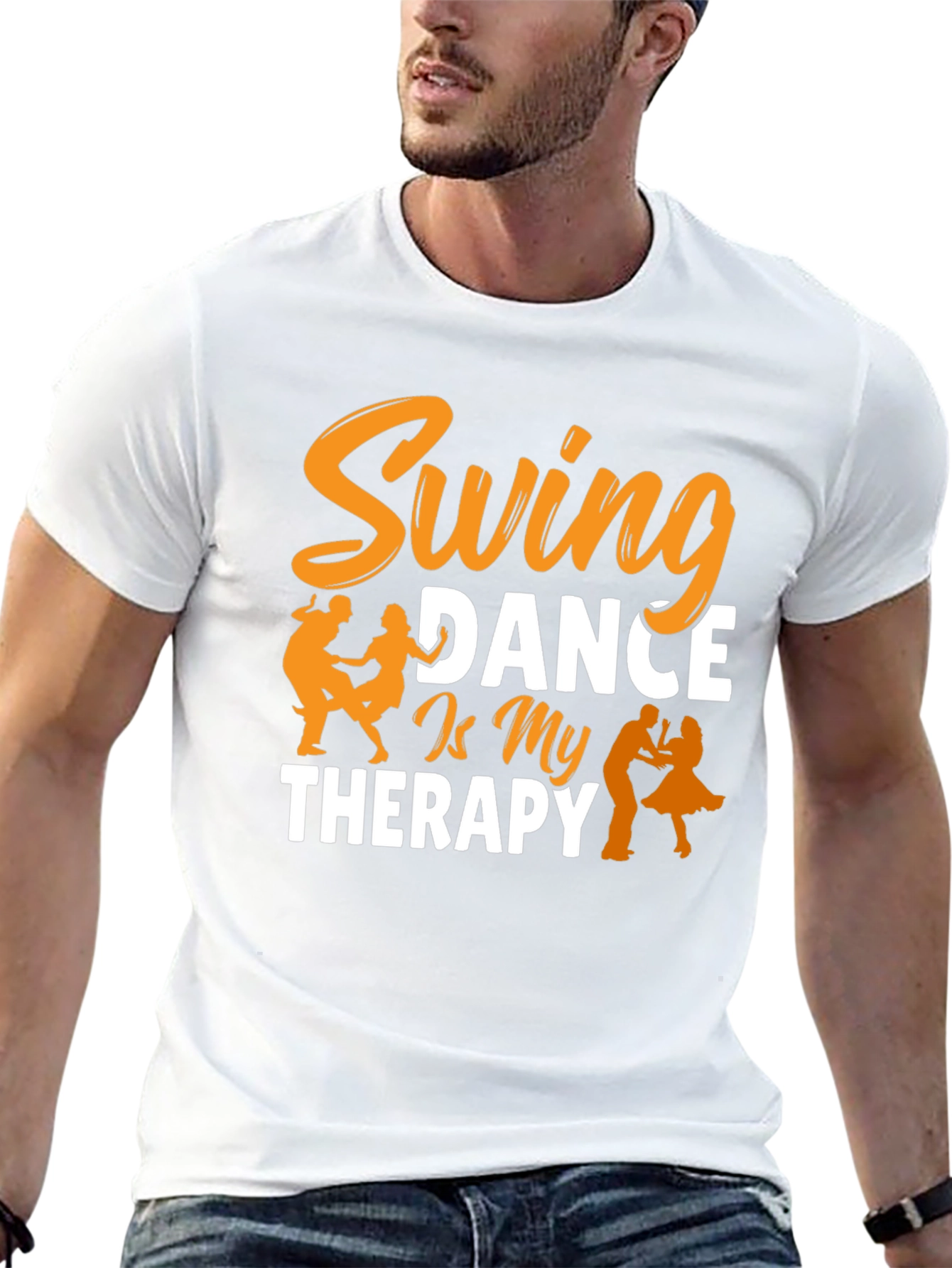 Swing Dance Therapy T-Shirt - Stylish Comfort