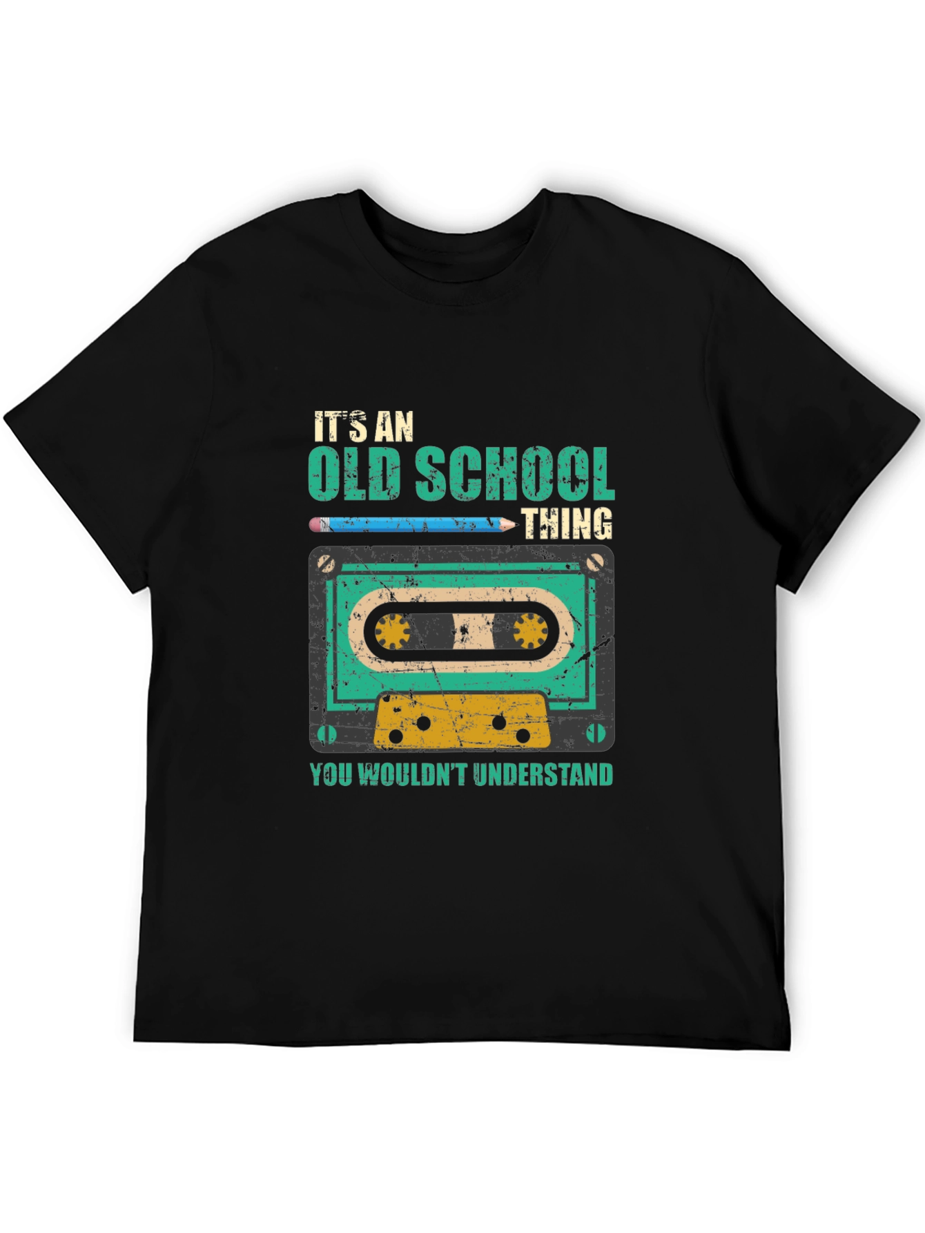 Retro Cassette Tape T-Shirt - Old School Cool