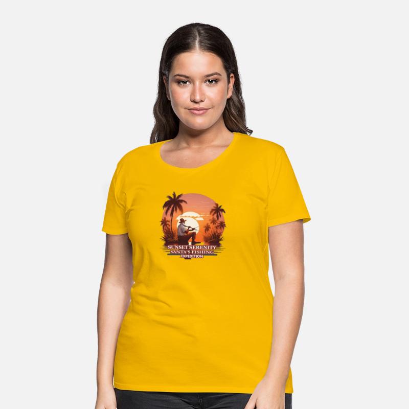 Fishing Santa river t shit design